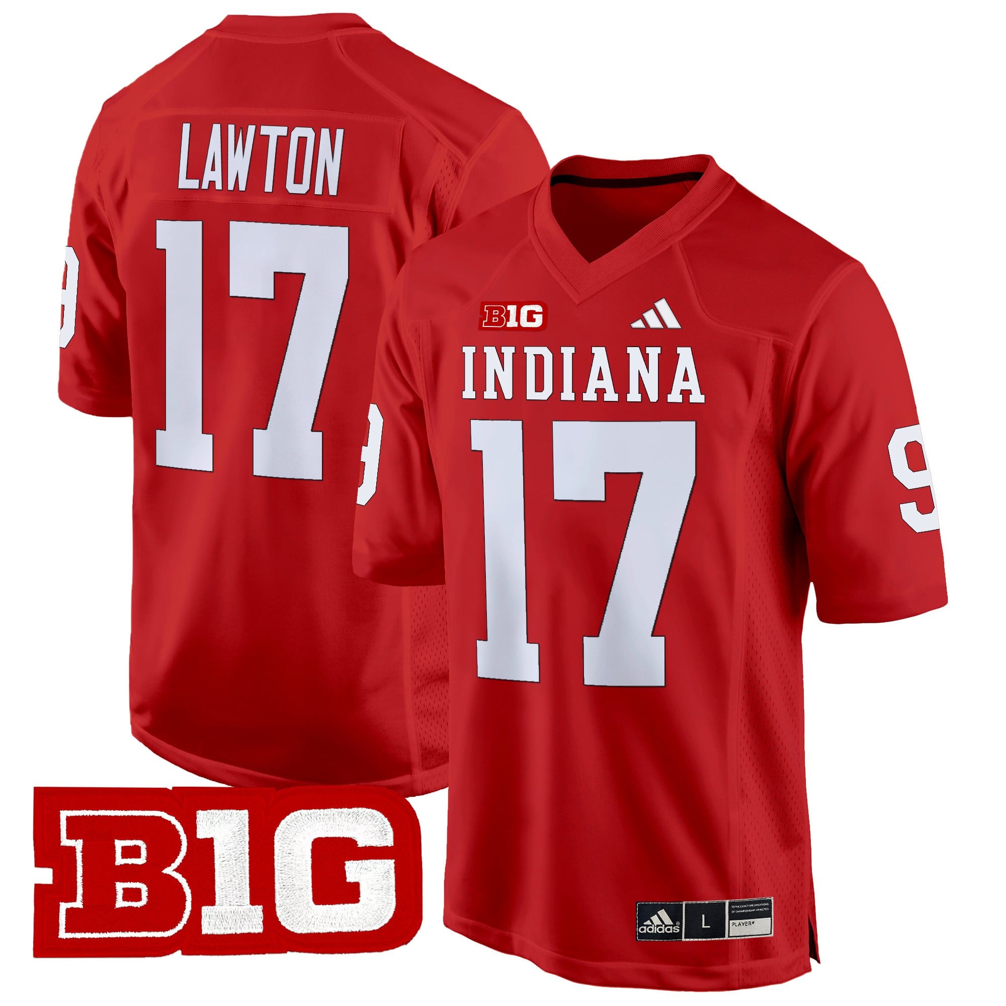 Men's Indiana Hoosiers 2024 Game Jersey V2 - All Stitched