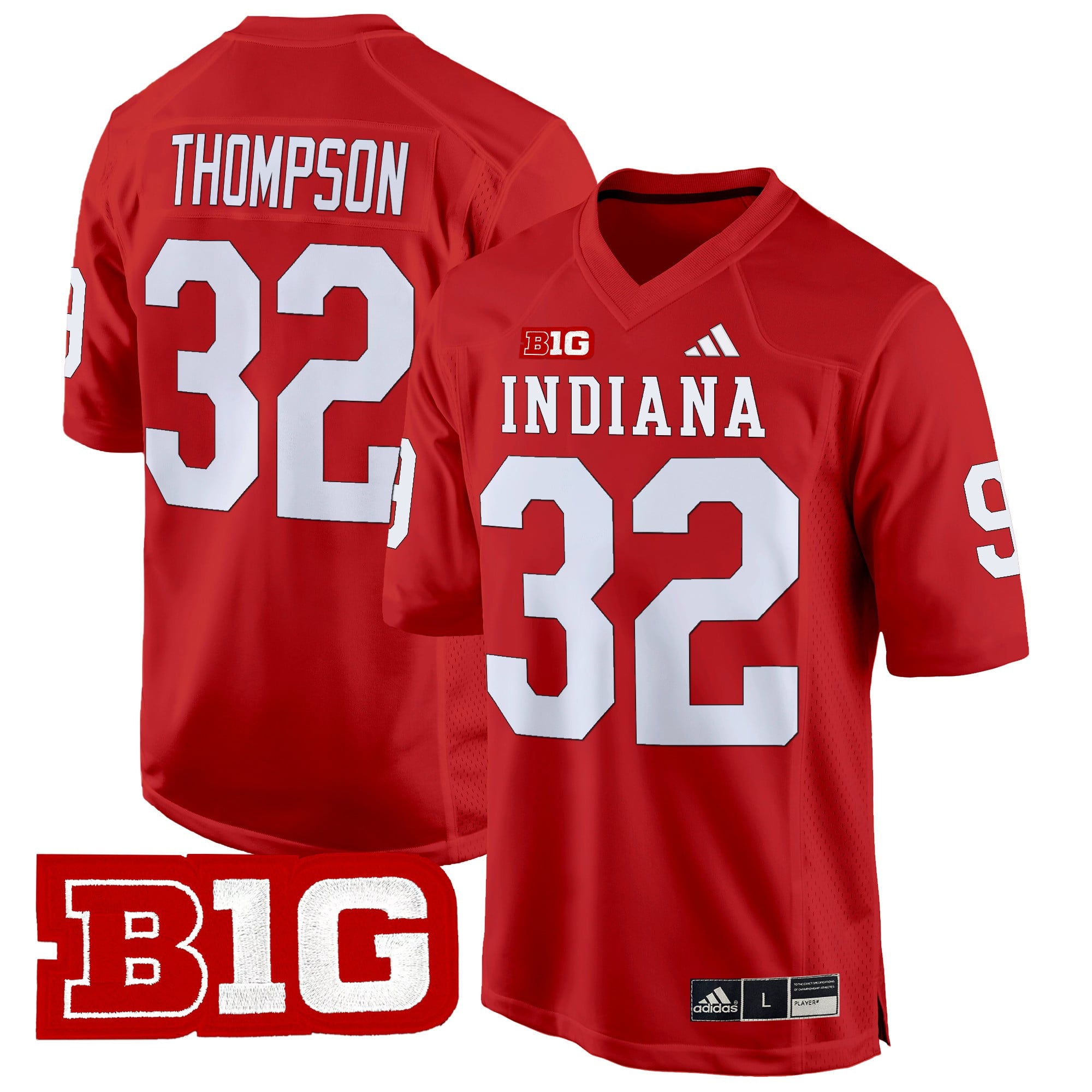 Men's Indiana Hoosiers 2024 Game Jersey V2 - All Stitched