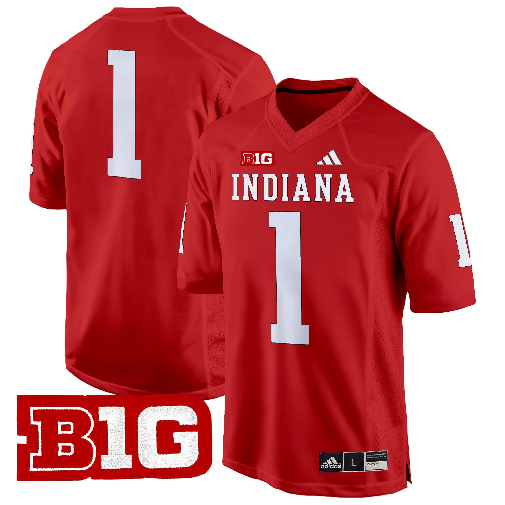 Men's Indiana Hoosiers 2024 Game Jersey V2 - All Stitched