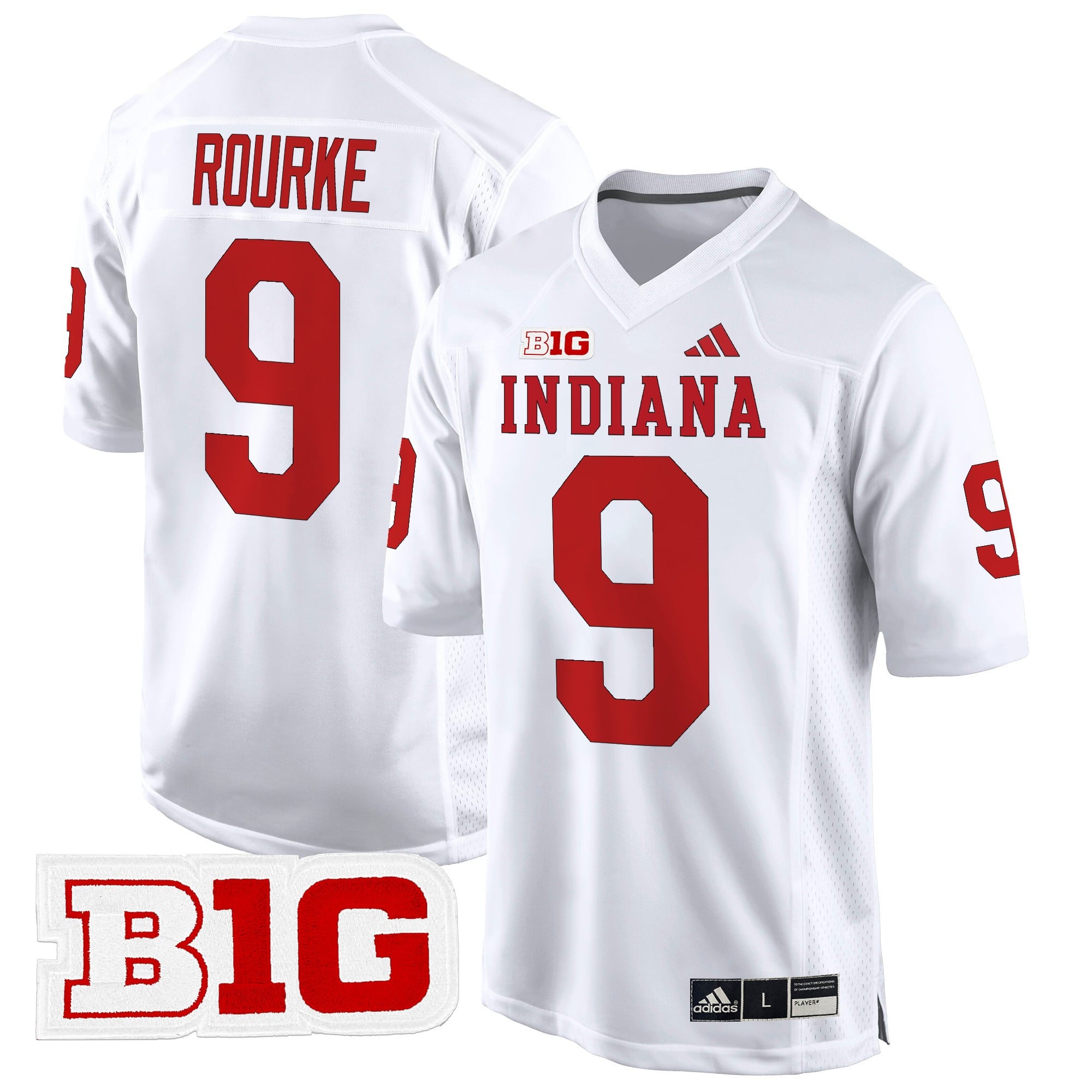 Men's Indiana Hoosiers 2024 Game Jersey V2 - All Stitched
