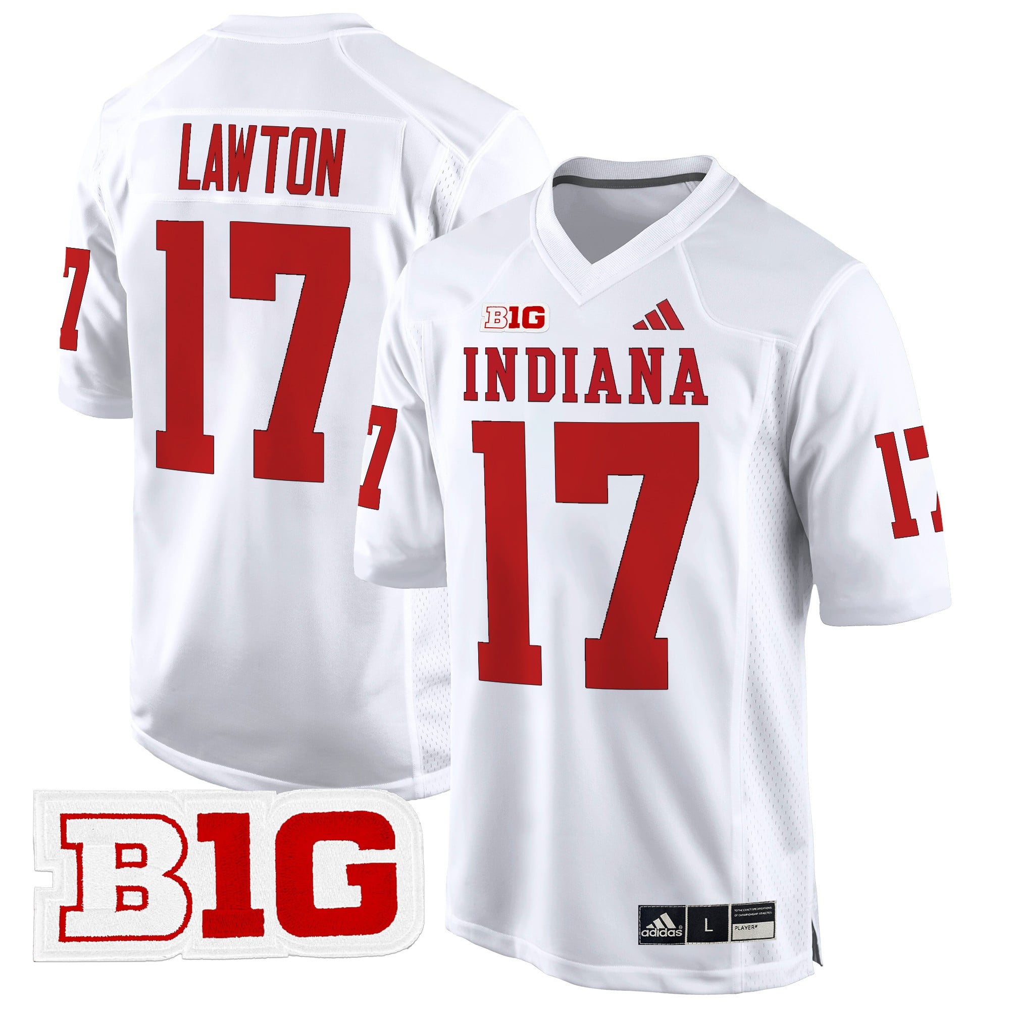 Men's Indiana Hoosiers 2024 Game Jersey V2 - All Stitched