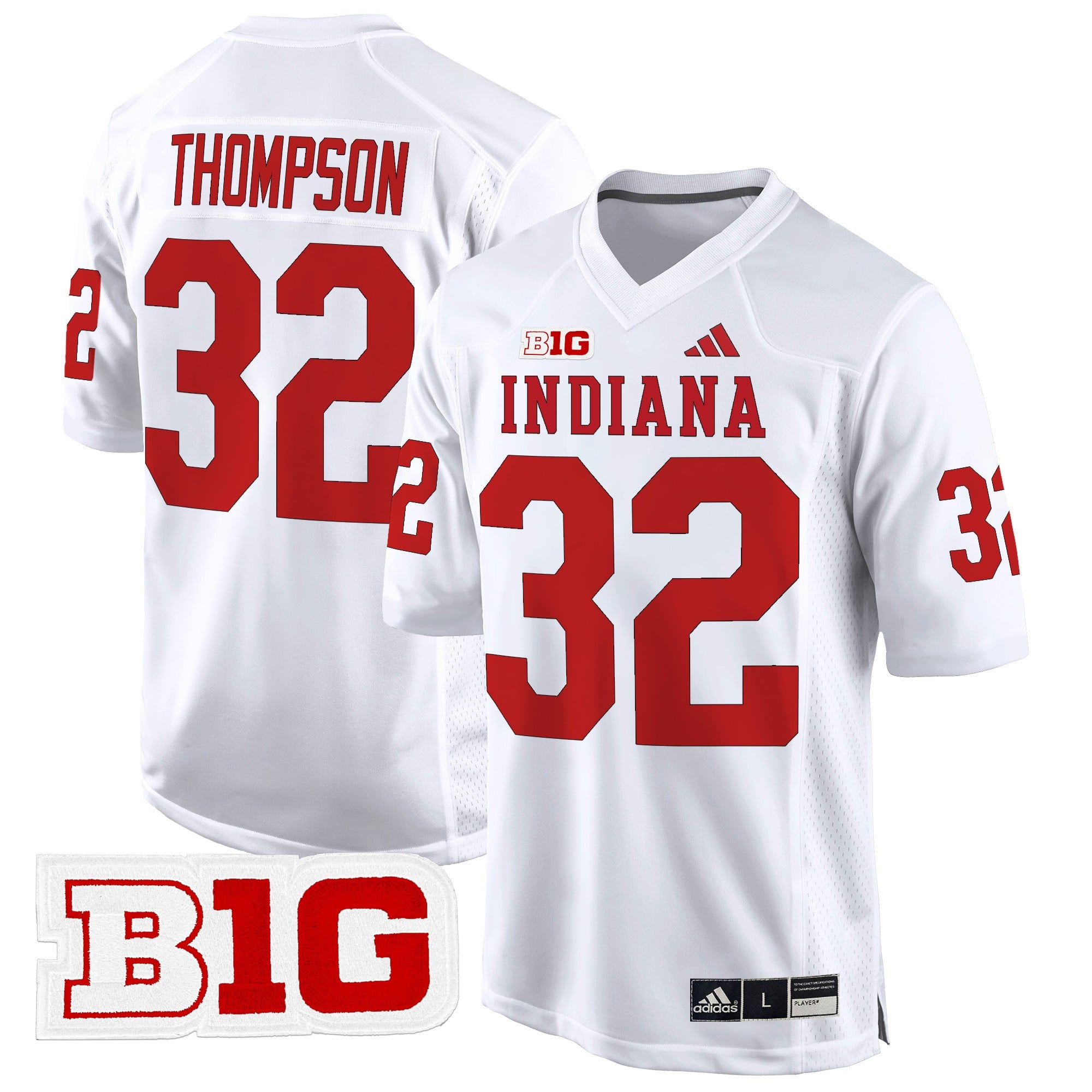 Men's Indiana Hoosiers 2024 Game Jersey V2 - All Stitched