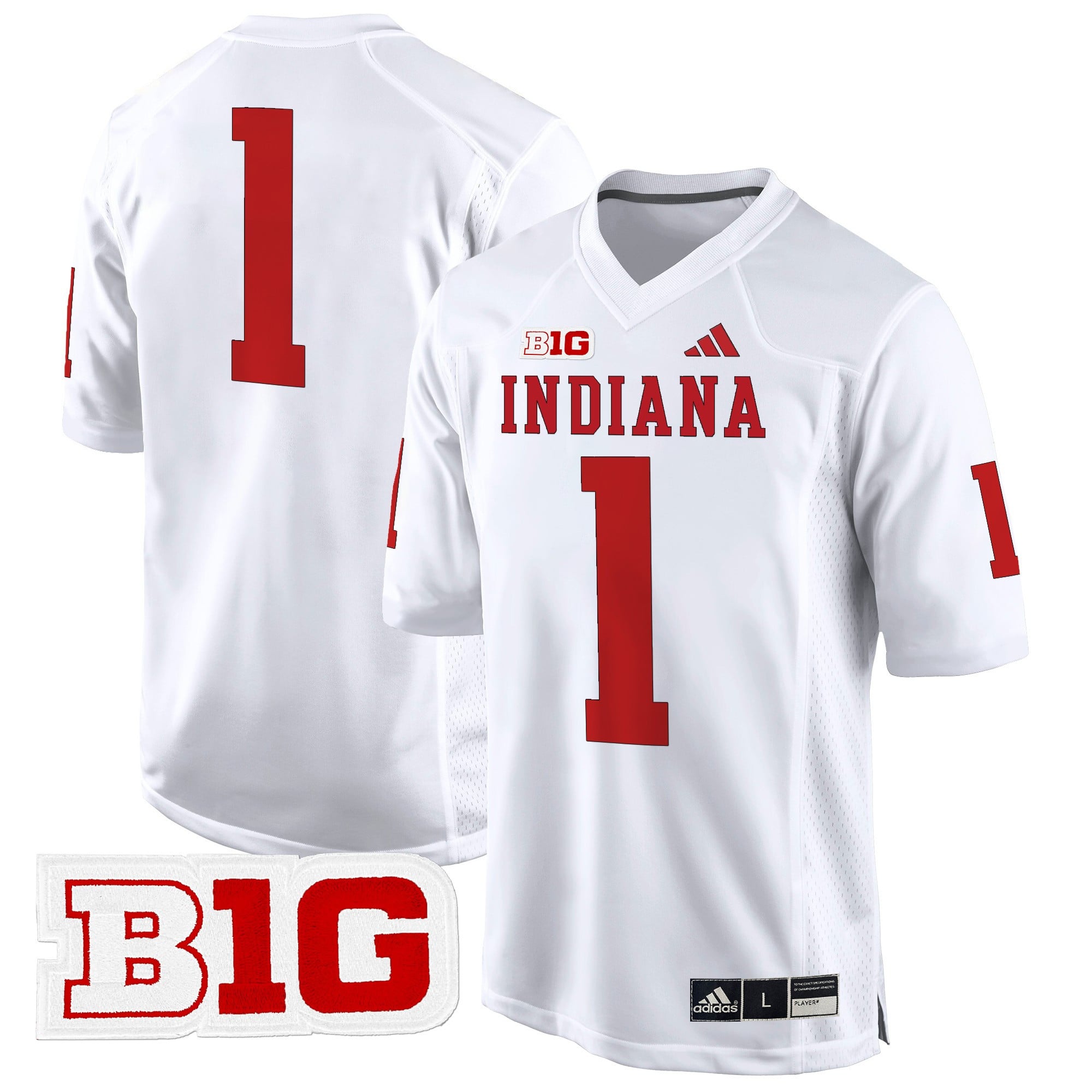Men's Indiana Hoosiers 2024 Game Jersey V2 - All Stitched