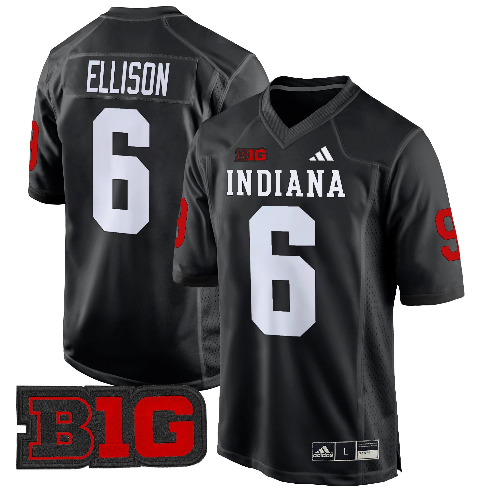 Men's Indiana Hoosiers 2024 Game Jersey V2 - All Stitched