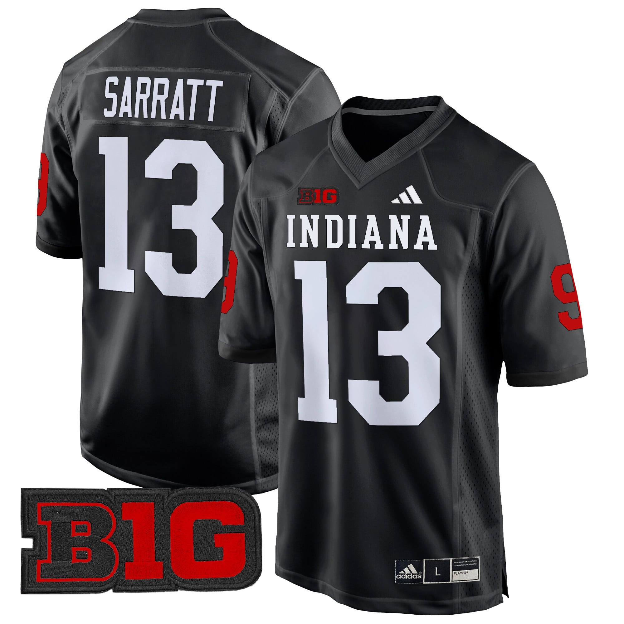 Men's Indiana Hoosiers 2024 Game Jersey V2 - All Stitched