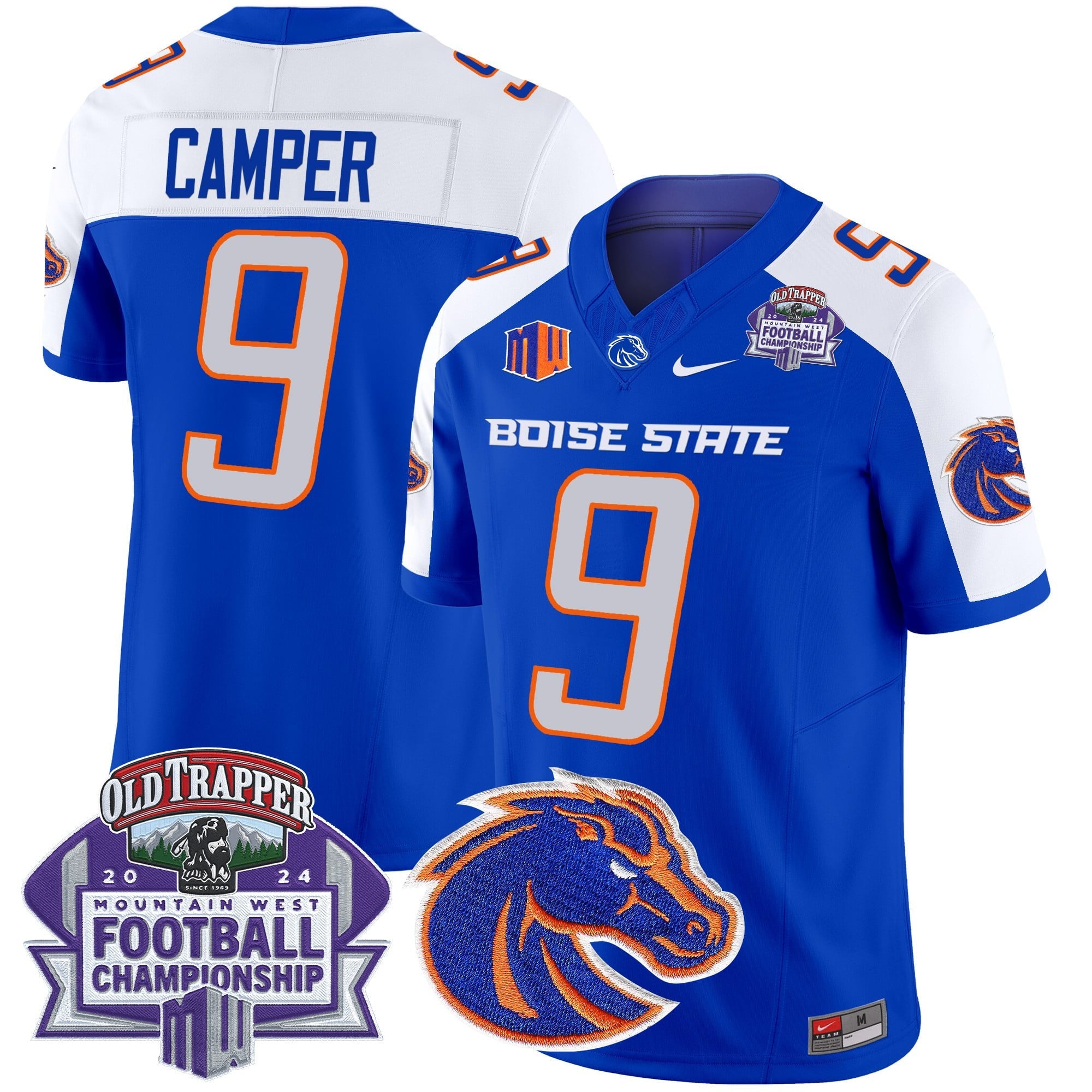 Men's Boise State Broncos 2024 Championship Vapor Limited Jersey - All Stitched