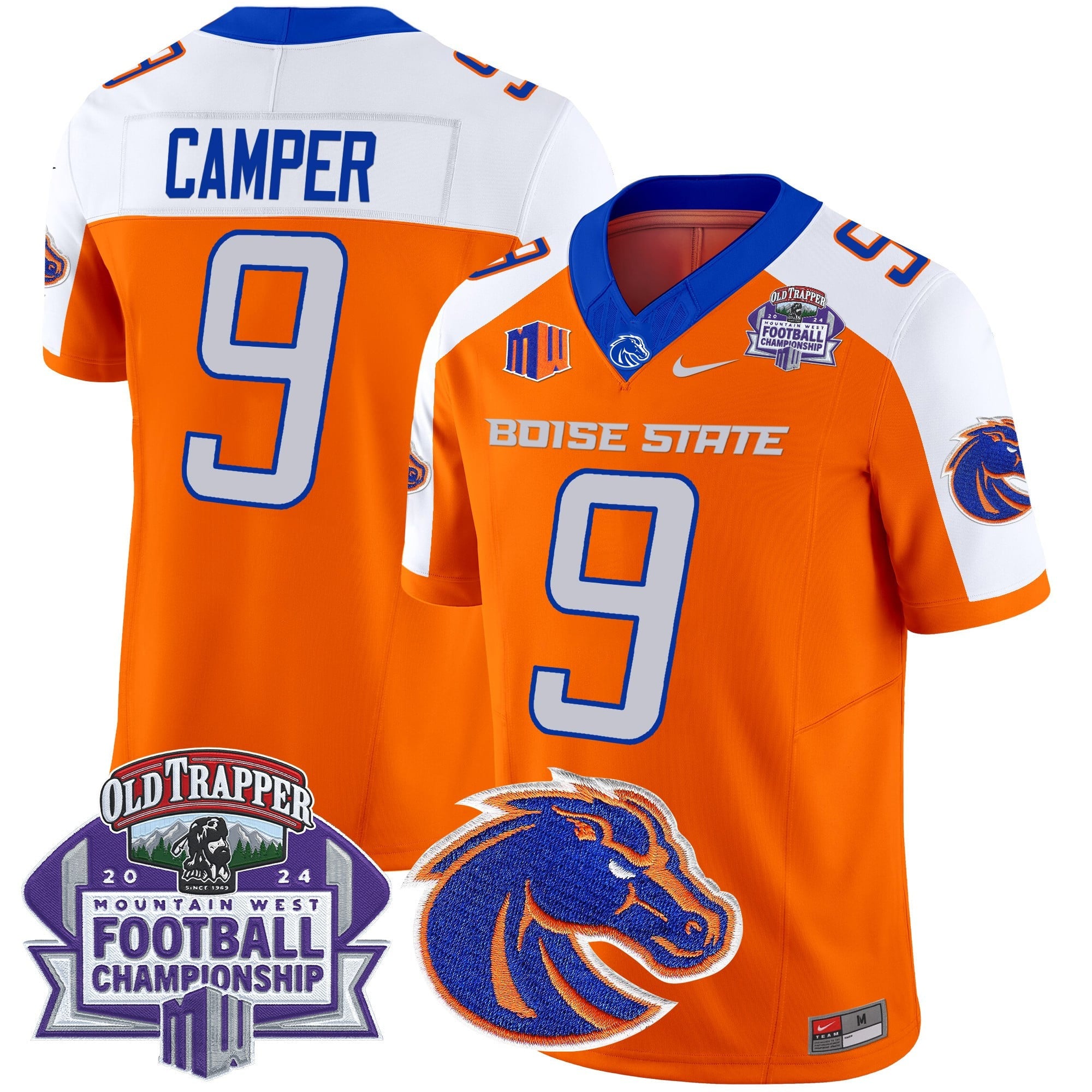 Men's Boise State Broncos 2024 Championship Vapor Limited Jersey - All Stitched