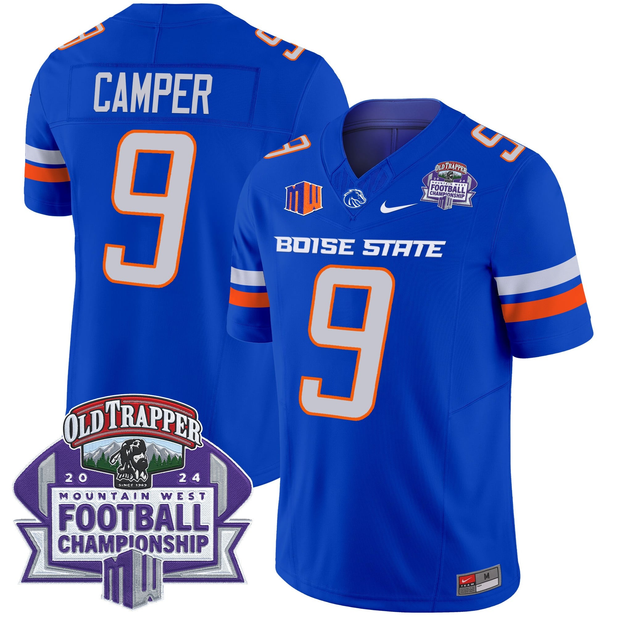 Men's Boise State Broncos 2024 Championship Vapor Limited Jersey - All Stitched