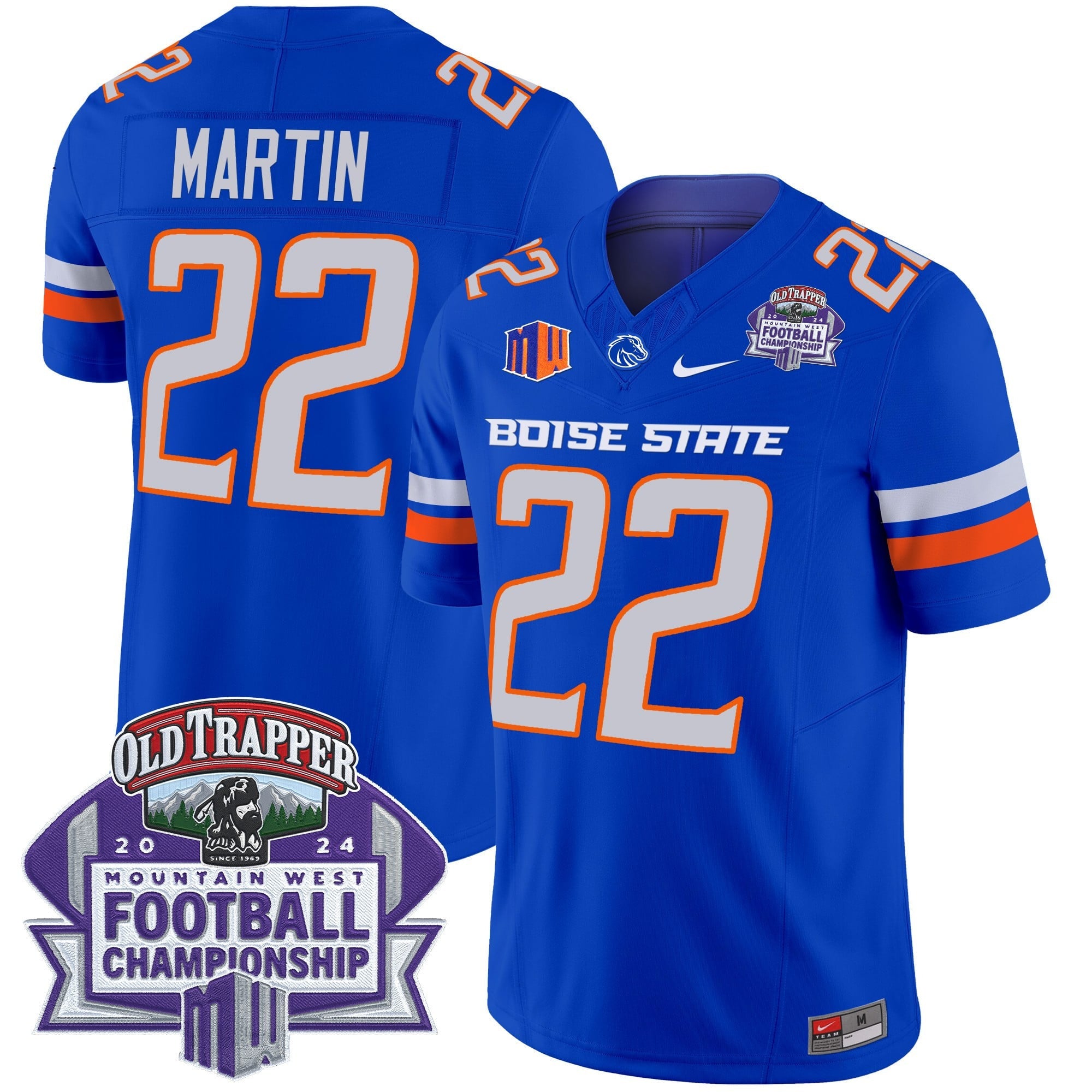 Men's Boise State Broncos 2024 Championship Vapor Limited Jersey - All Stitched