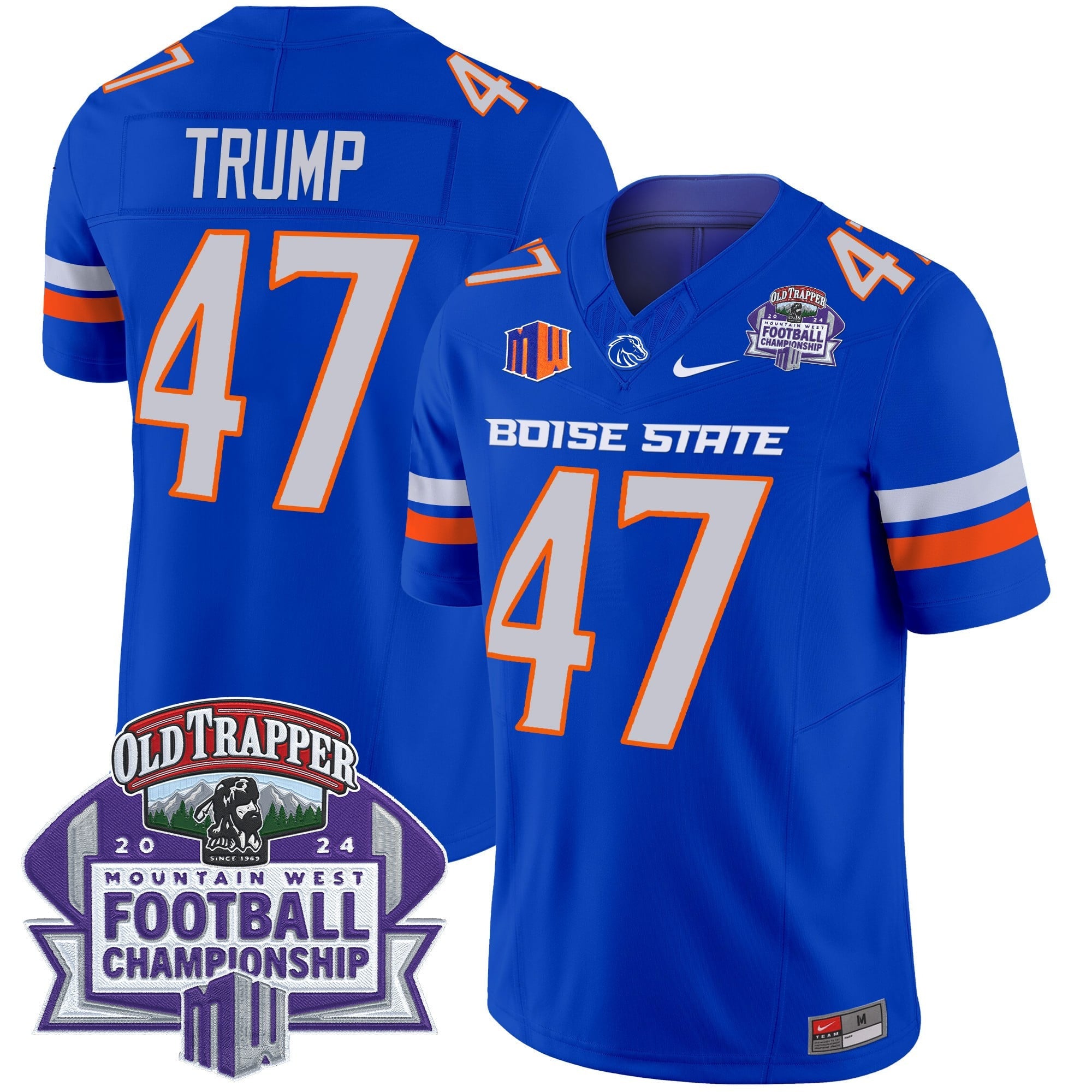 Men's Boise State Broncos 2024 Championship Vapor Limited Jersey - All Stitched