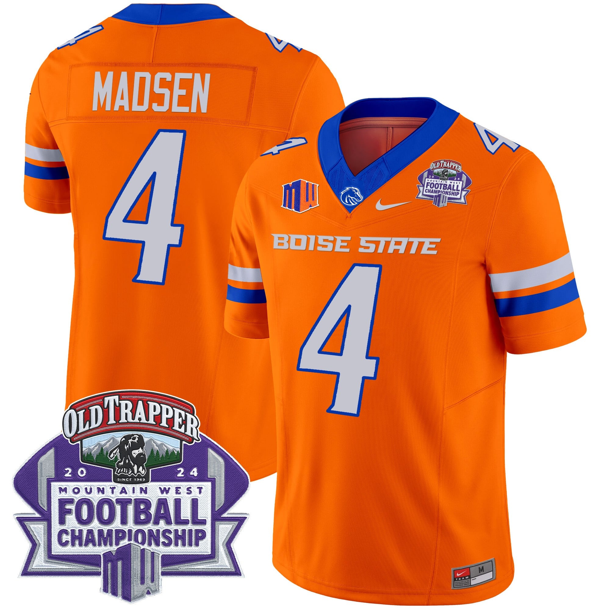 Men's Boise State Broncos 2024 Championship Vapor Limited Jersey - All Stitched