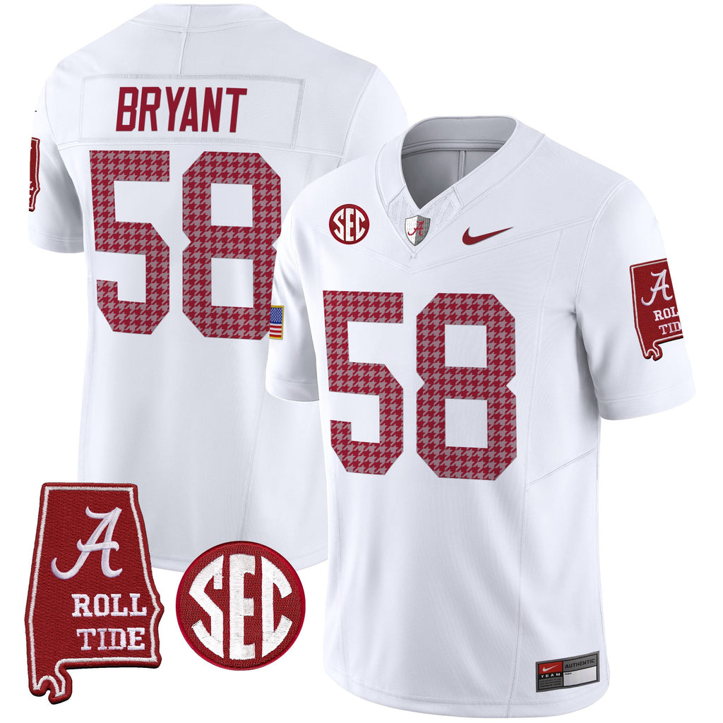 Men's Alabama Crimson Tide Pro Combat Vapor Limited Jersey - All Stitched