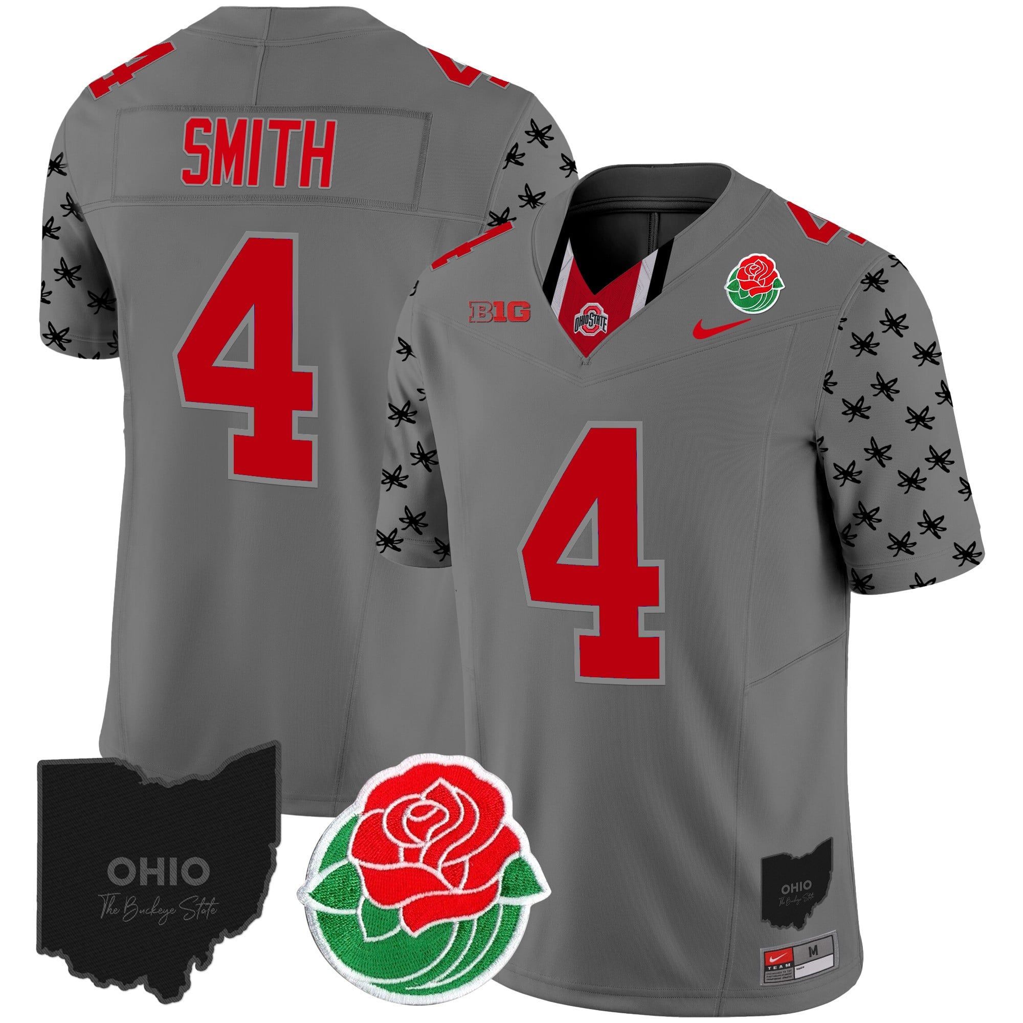 Men's Ohio State Buckeyes Rose Bowl Vapor Limited Jersey - All Stitched