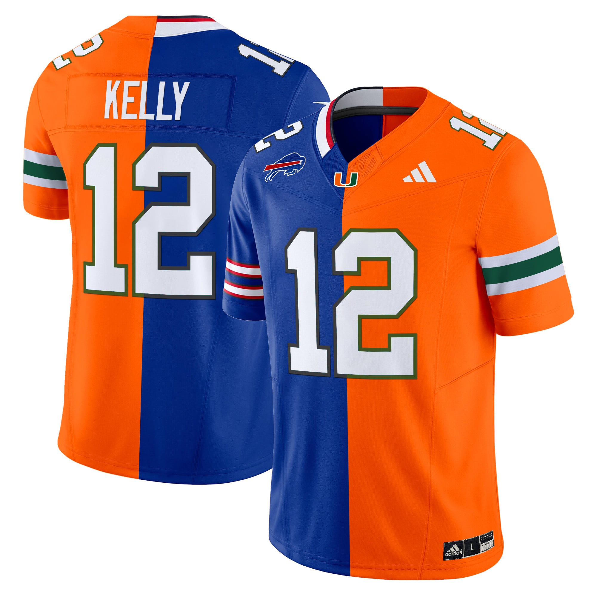 Miami Hurricanes Split Vapor Limited Jersey V2 - All Stitched