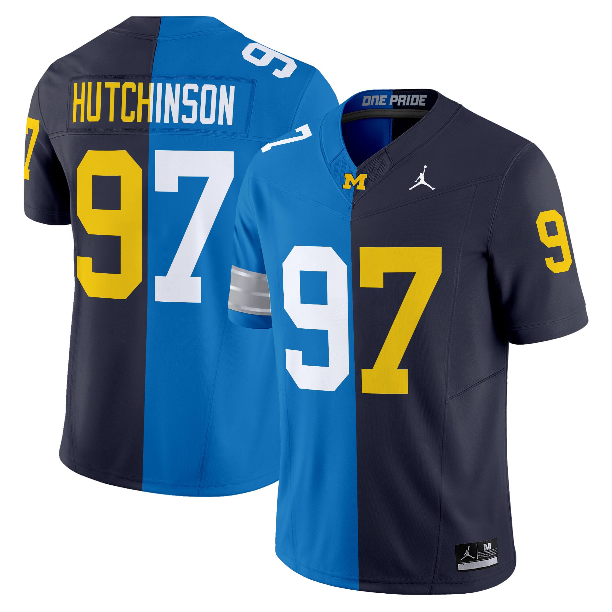 Michigan Wolverines Split Vapor Limited Jersey V2 - All Stitched