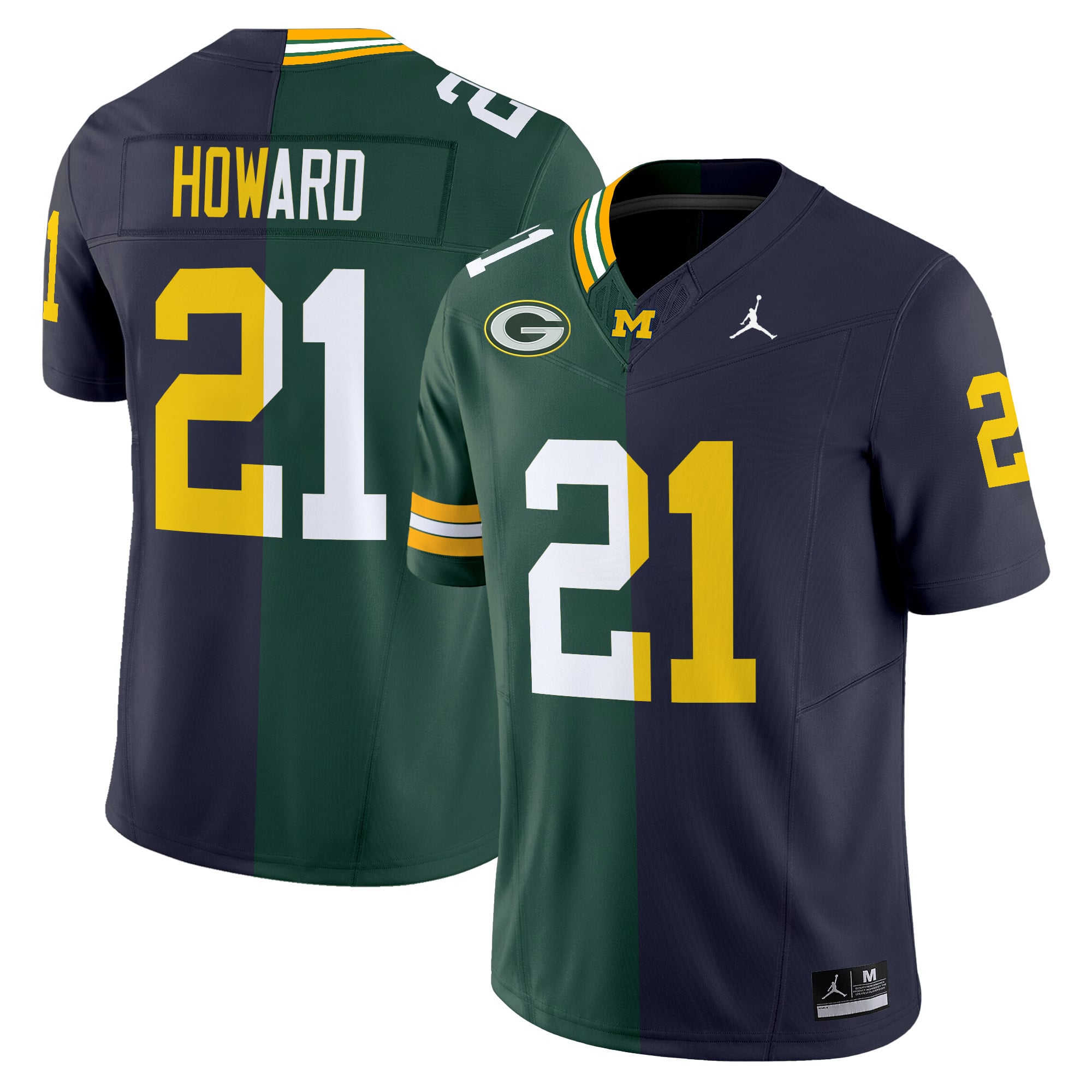 Michigan Wolverines Split Vapor Limited Jersey V2 - All Stitched