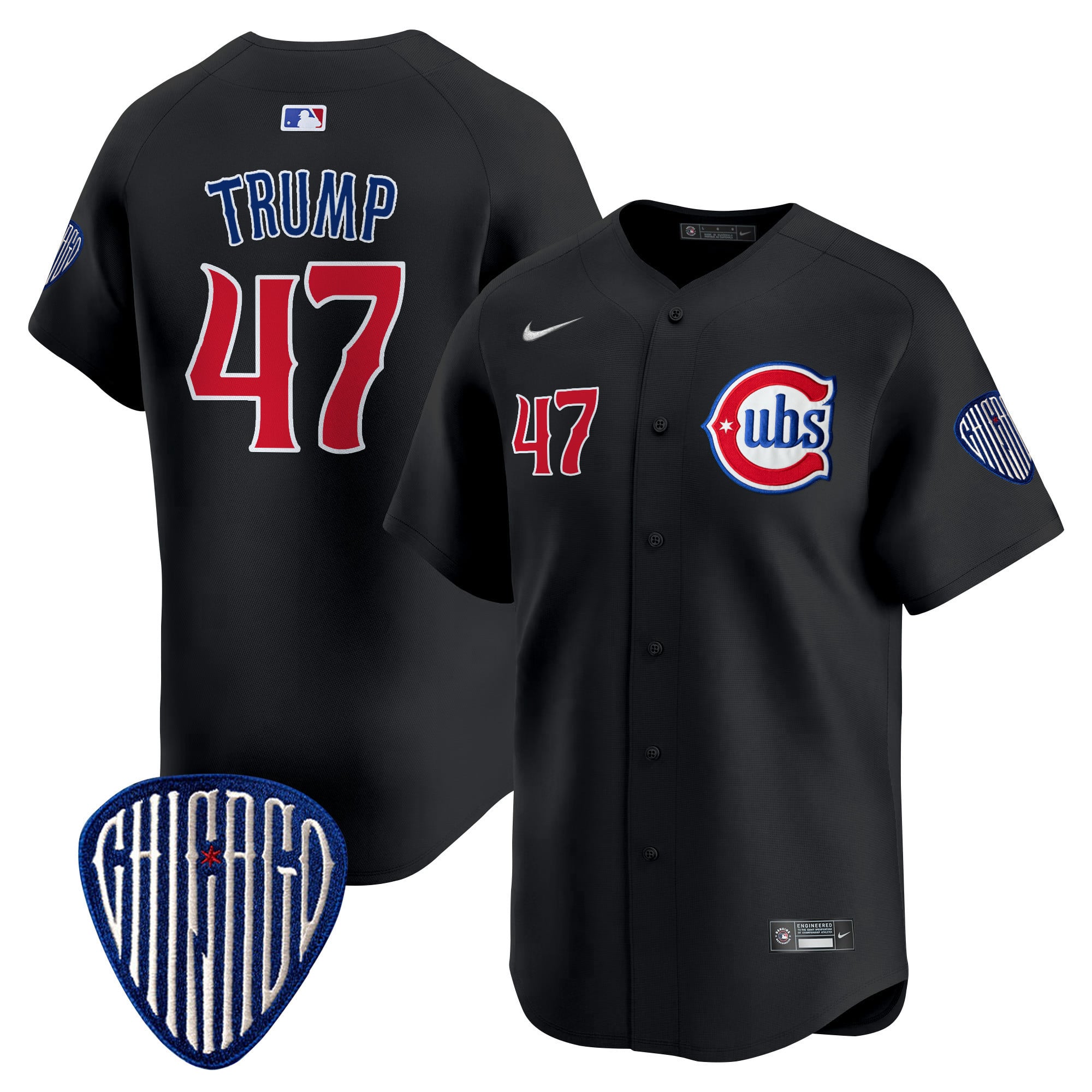 Men's Chicago Cubs Blue Alternate Vapor Premier Limited Jersey - All Stitched