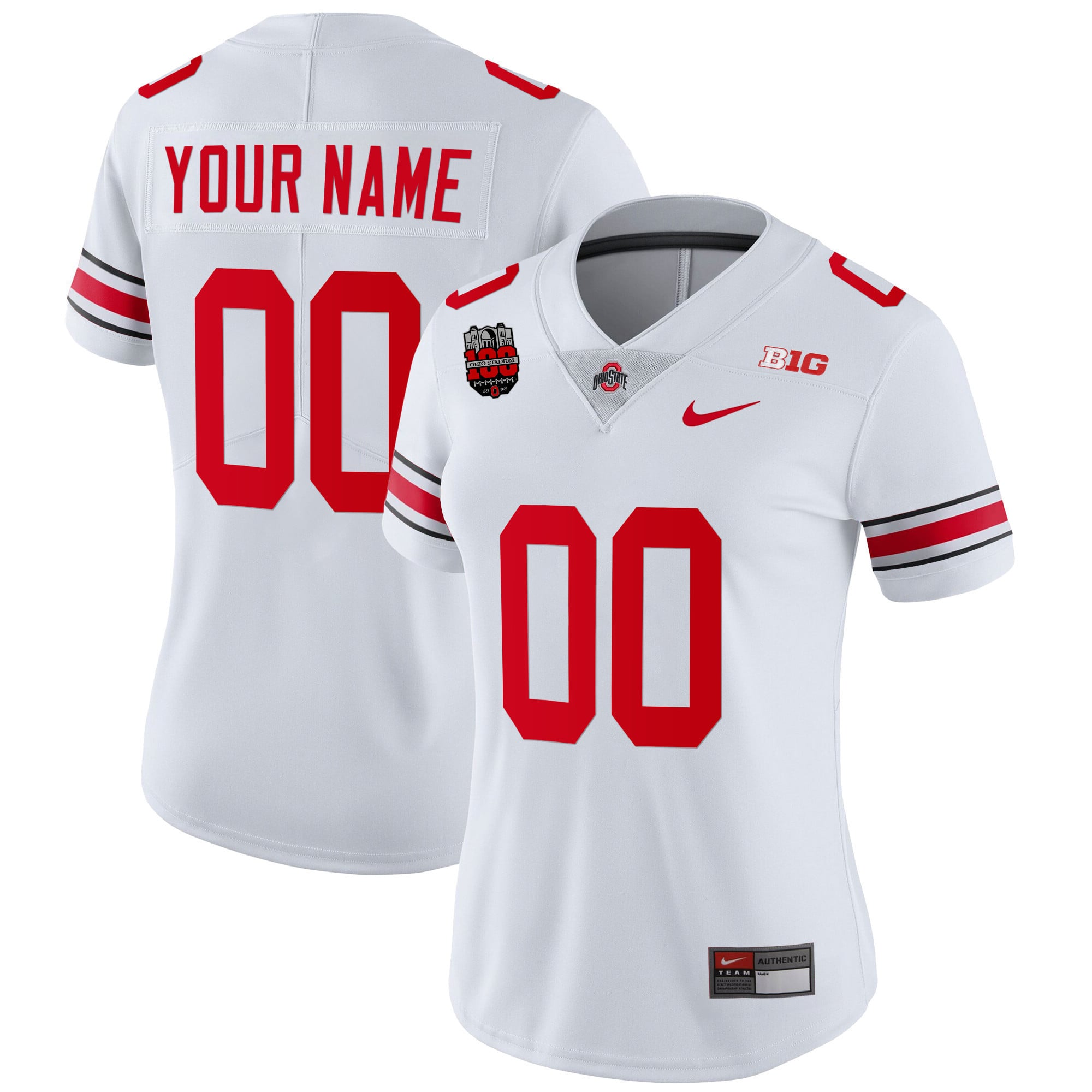 Ohio State Buckeyes Player Custom Jersey - All Stitched