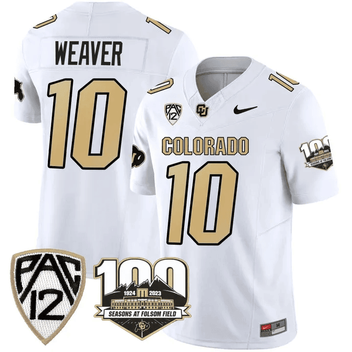 Men's Colorado Buffaloes 100th Seasons At Folsom Field Patch Vapor Limited Jersey V2 ?All Stitched