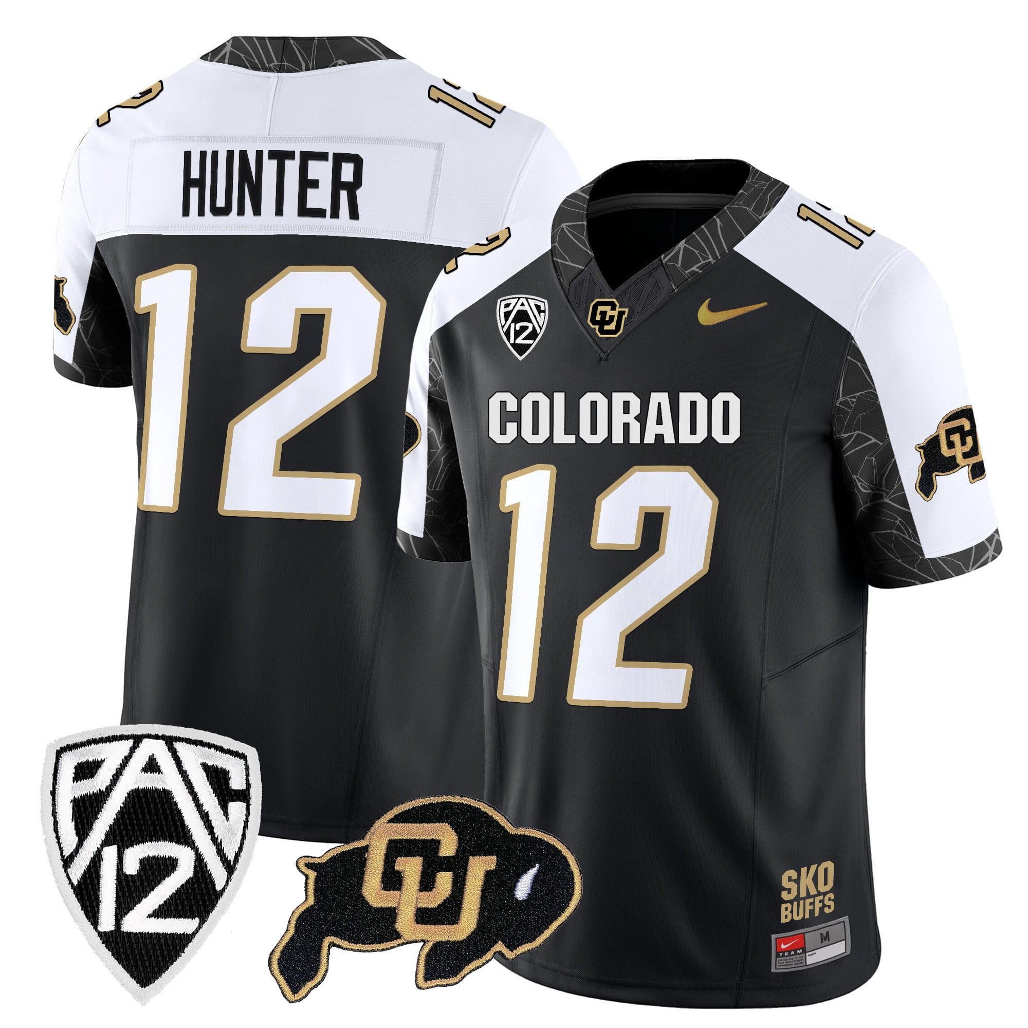 Men's Colorado Buffaloes Rocky Style Vapor Limited Jersey - All Stitched