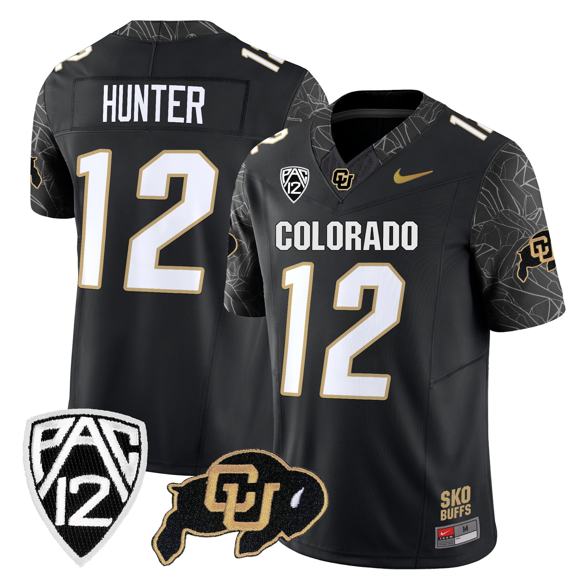 Men's Colorado Buffaloes Rocky Style Vapor Limited Jersey - All Stitched