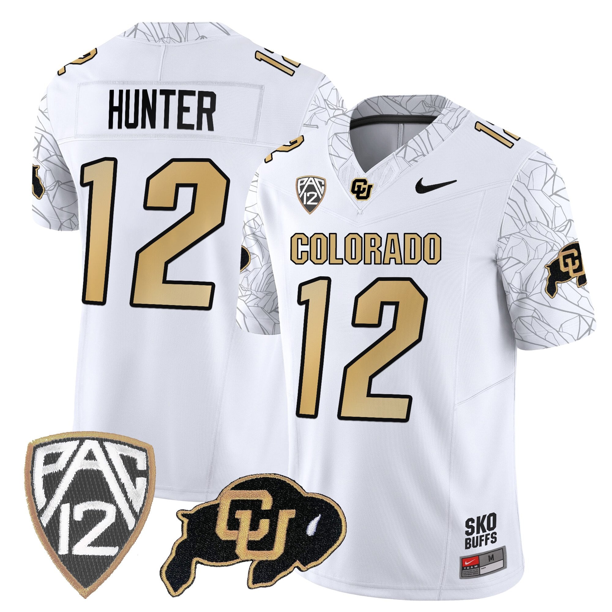 Men's Colorado Buffaloes Rocky Style Vapor Limited Jersey - All Stitched