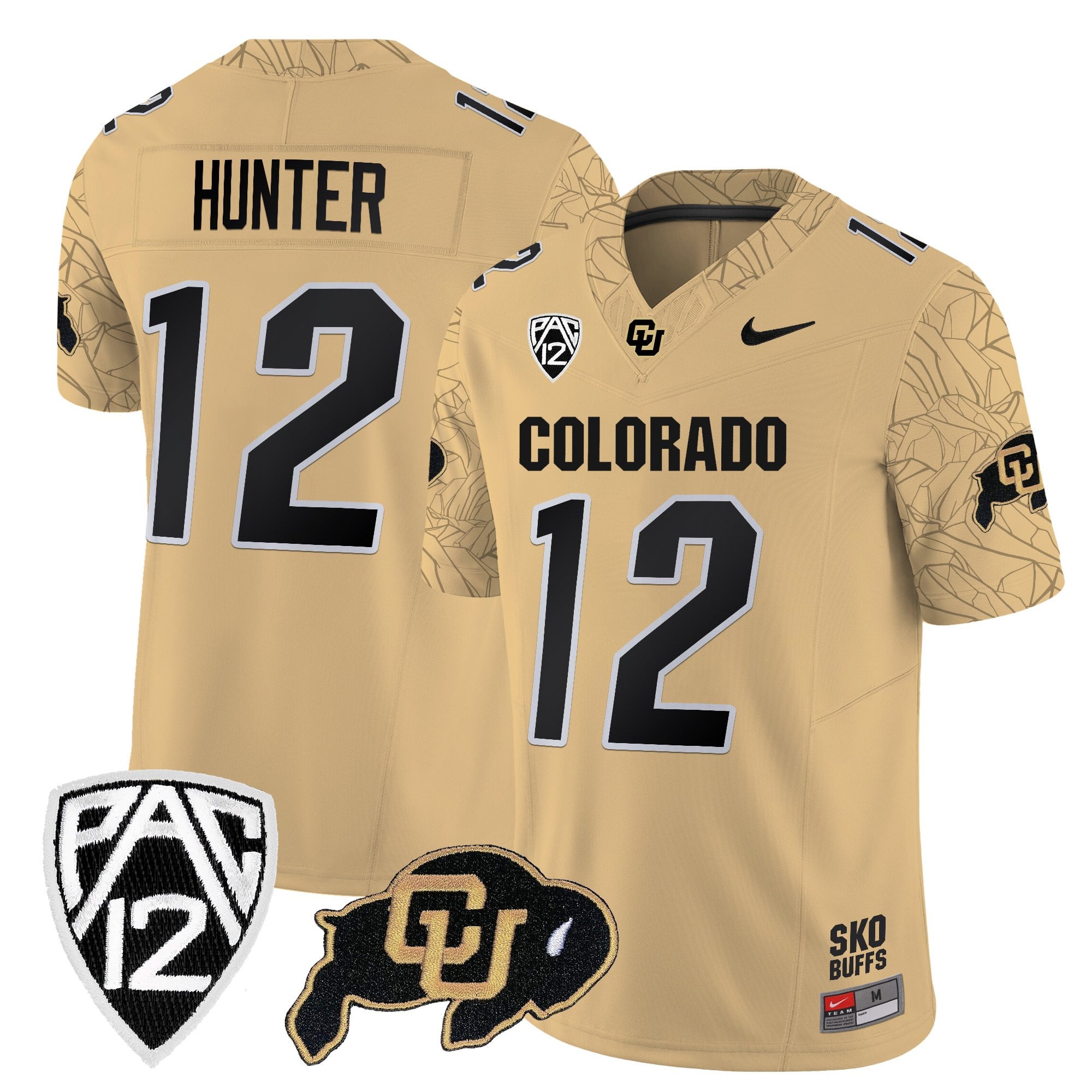 Men's Colorado Buffaloes Rocky Style Vapor Limited Jersey - All Stitched