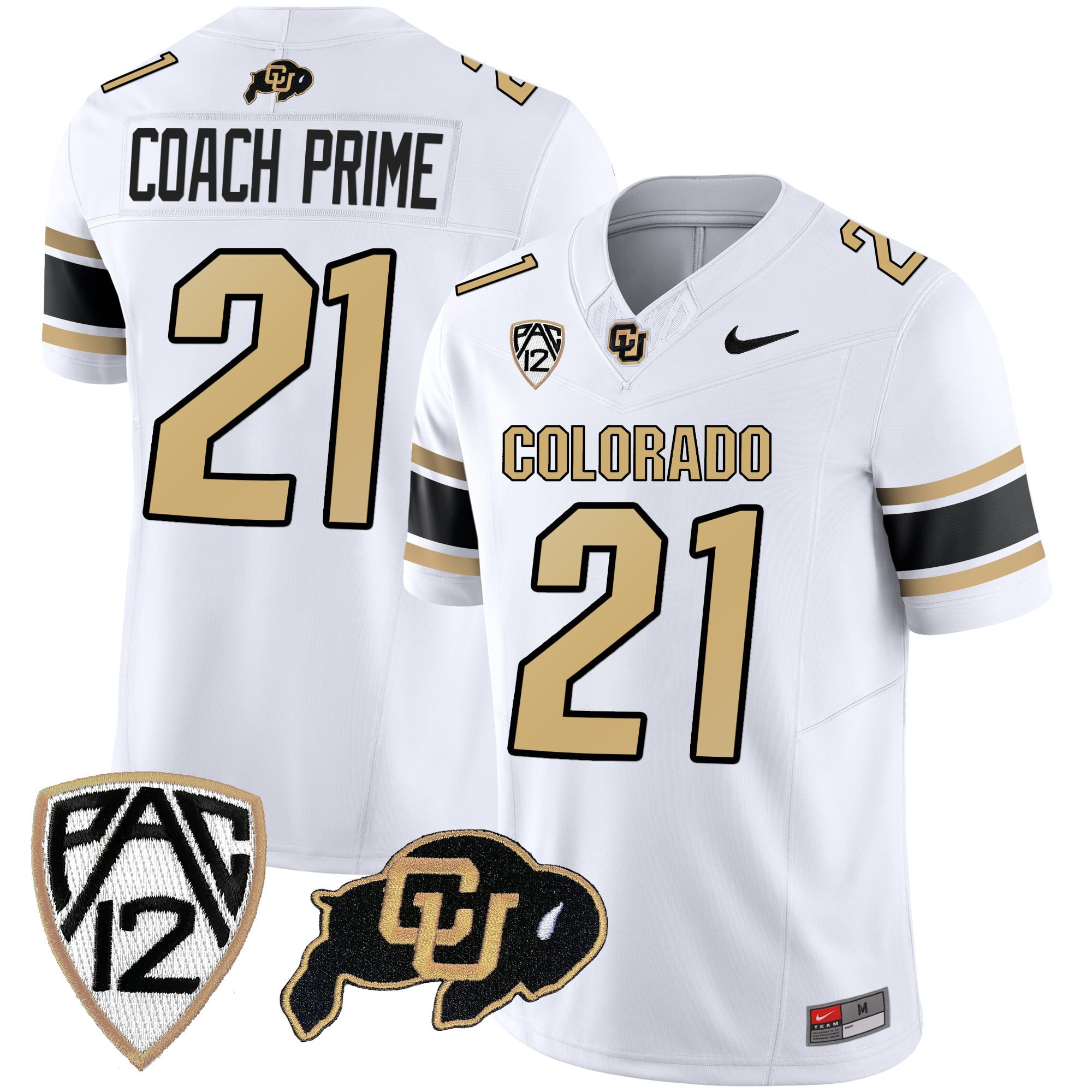 Men's Colorado Buffaloes Vapor Limited Jersey V3 - All Stitched
