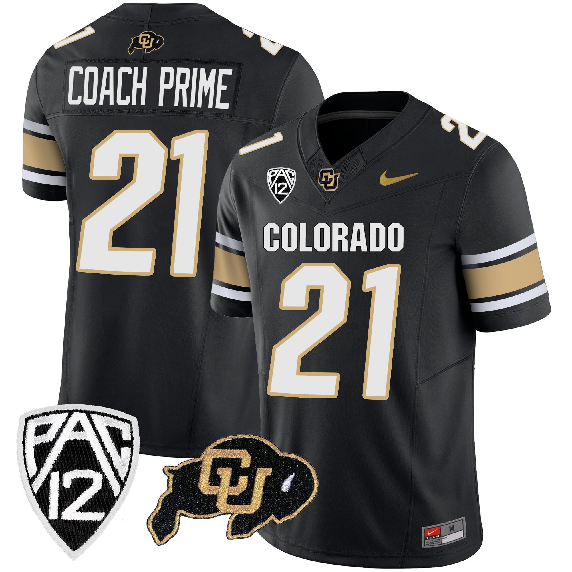 Men's Colorado Buffaloes Vapor Limited Jersey V3 - All Stitched