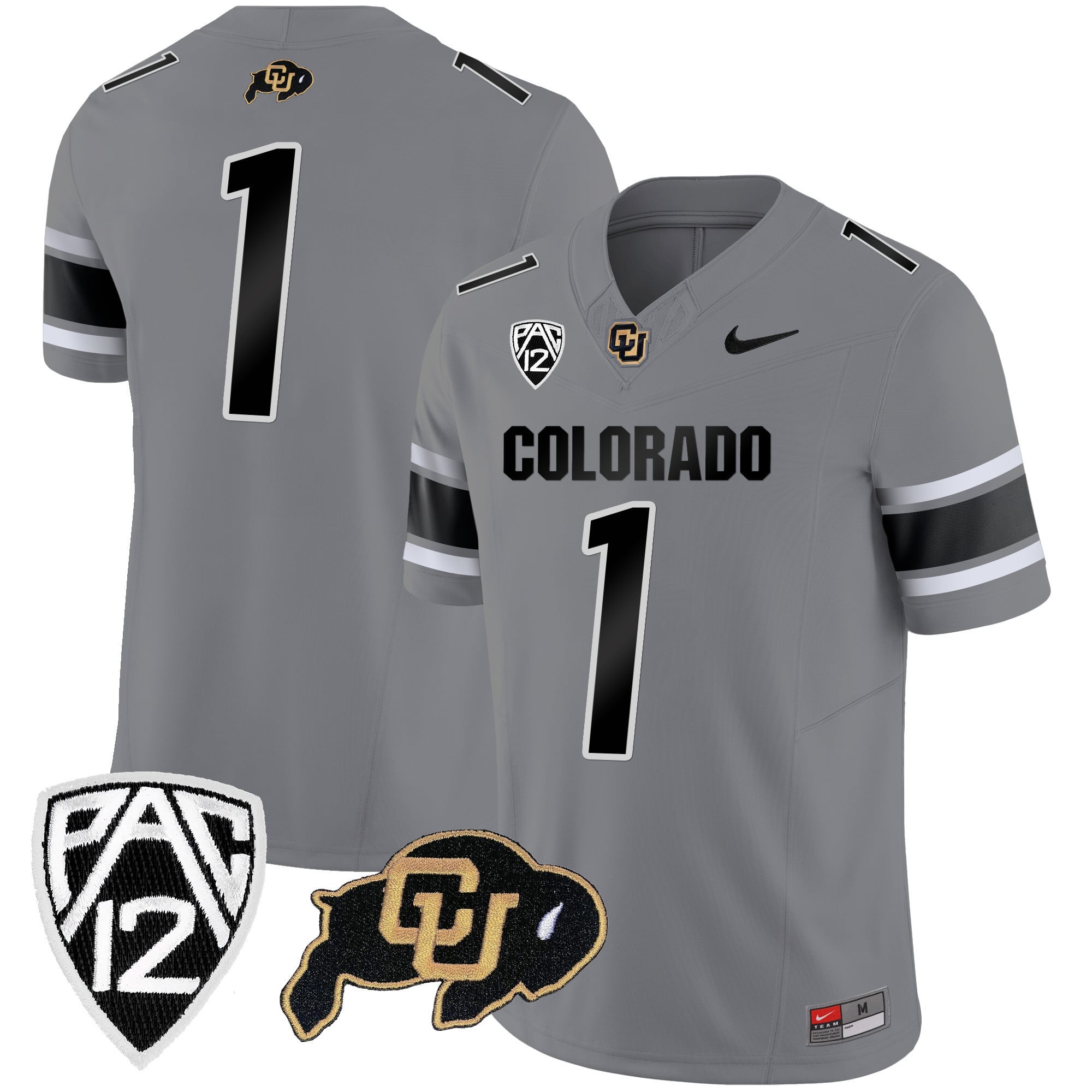 Men's Colorado Buffaloes Vapor Limited Jersey V3 - All Stitched
