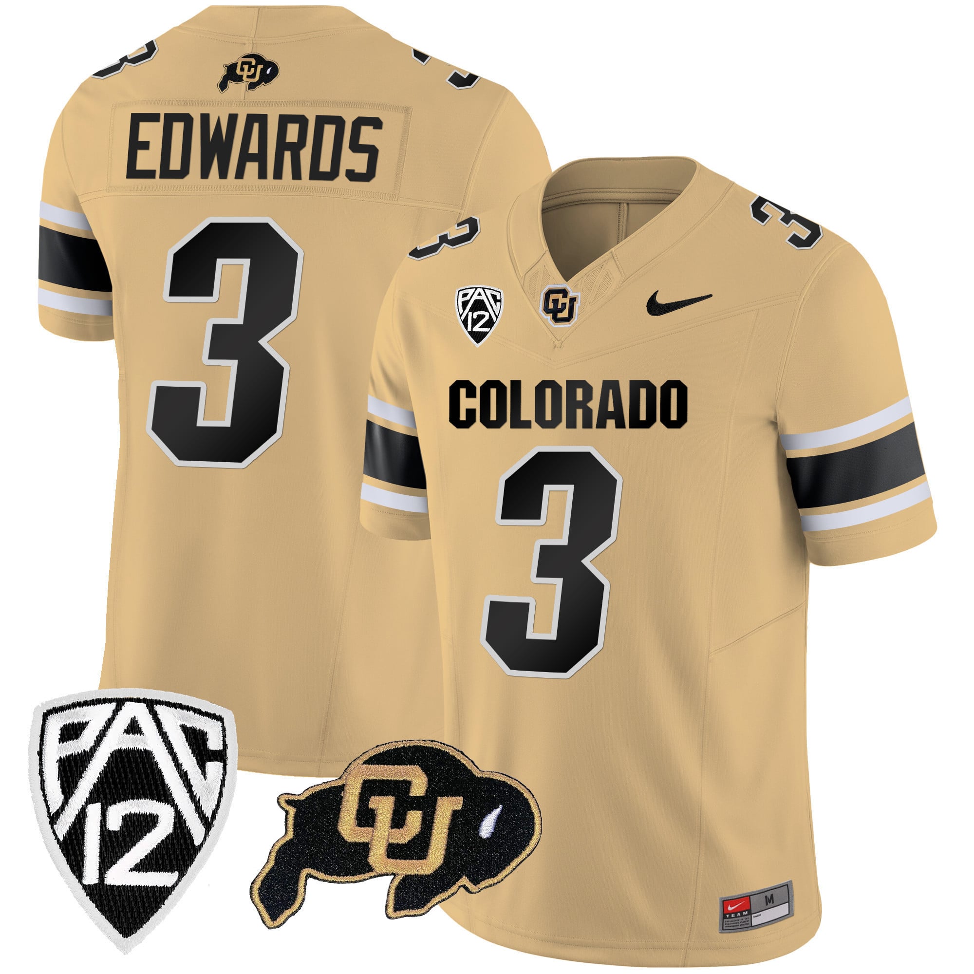 Men's Colorado Buffaloes Vapor Limited Jersey V3 - All Stitched