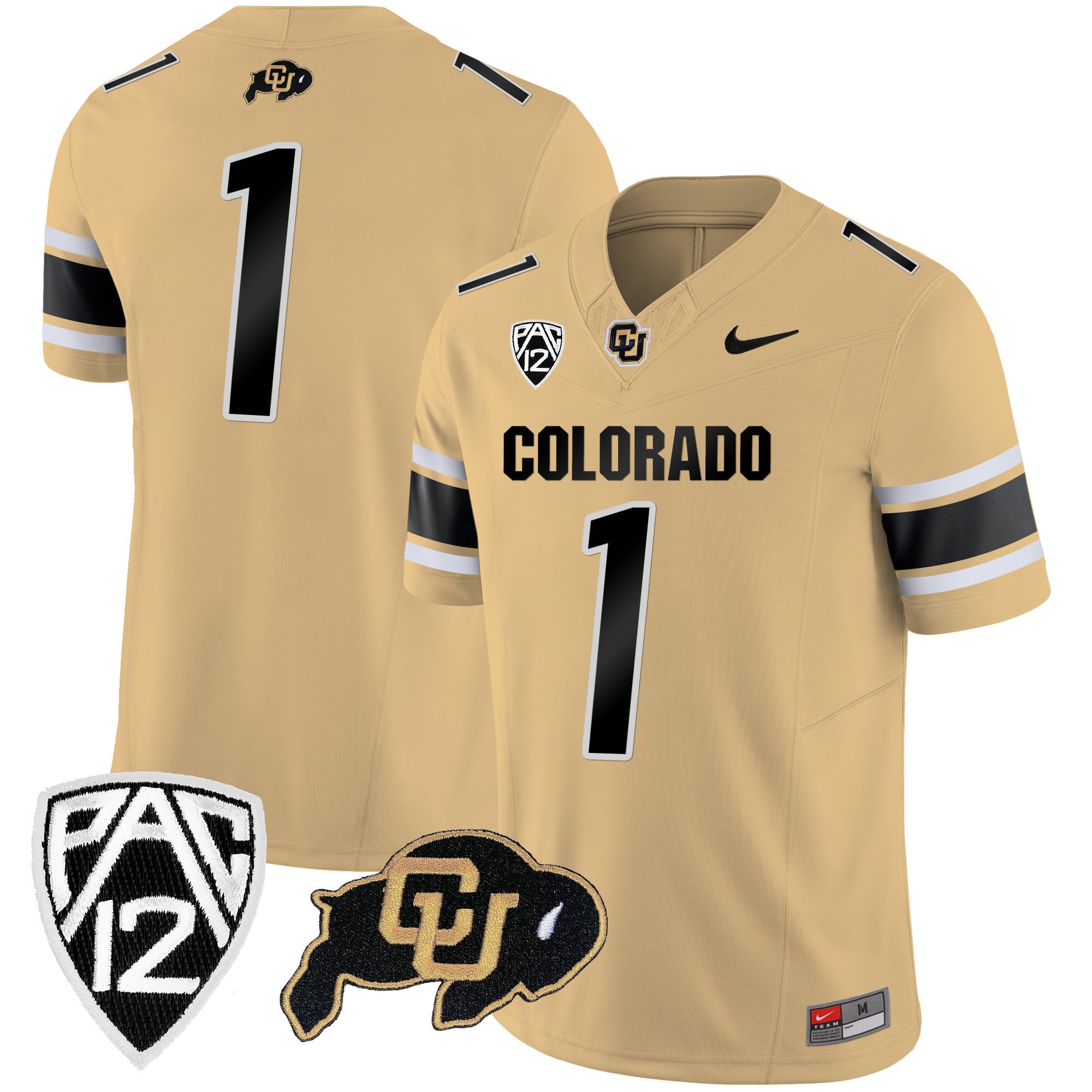 Men's Colorado Buffaloes Vapor Limited Jersey V3 - All Stitched