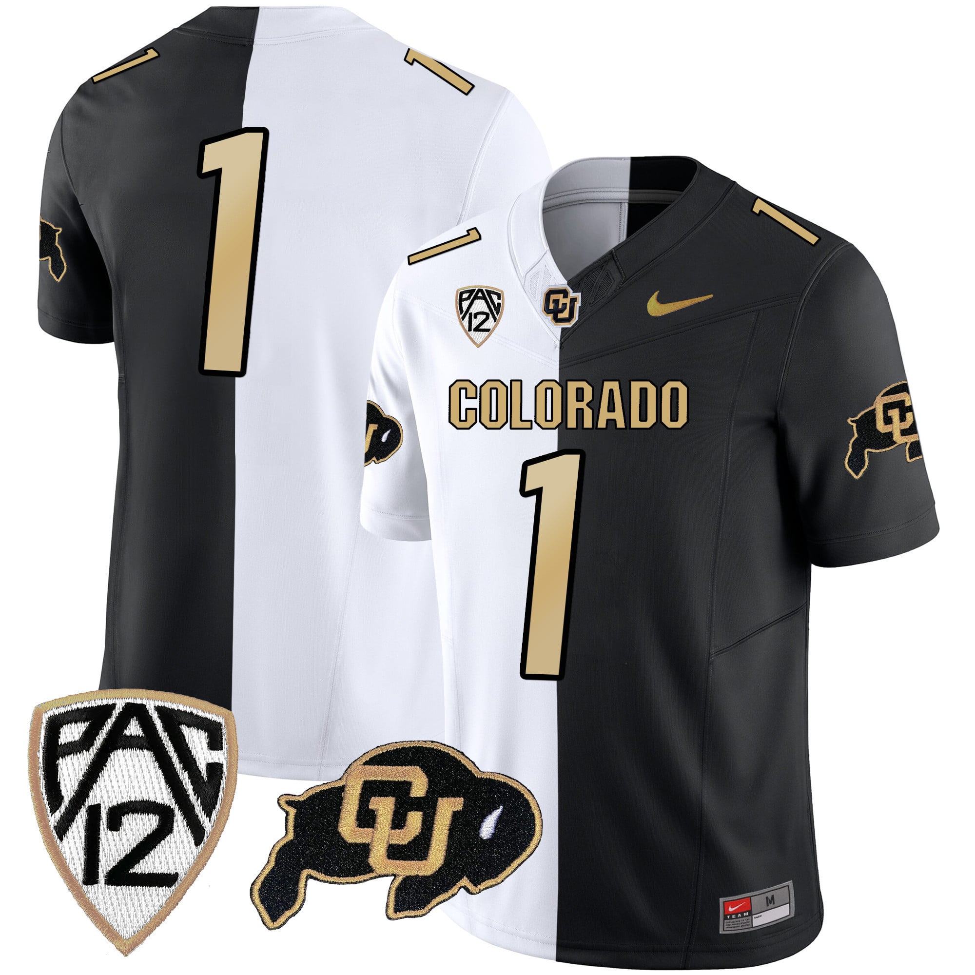 Men's Colorado Buffaloes Vapor Limited Jersey V2 - All Stitched