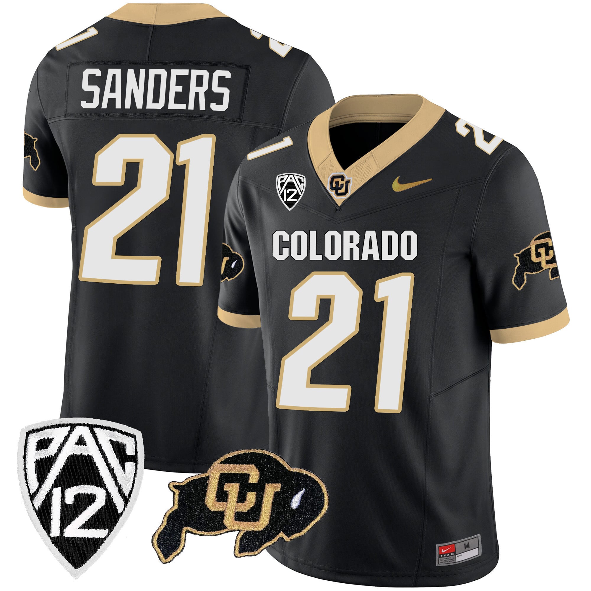 Men's Colorado Buffaloes Vapor Limited Jersey V2 - All Stitched