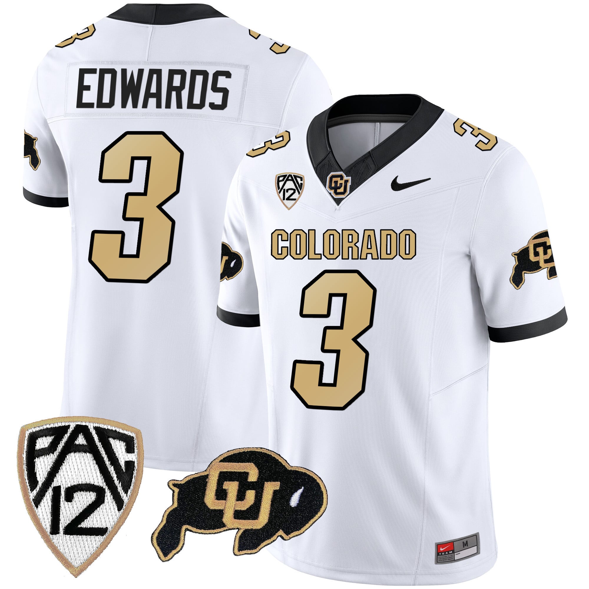 Men's Colorado Buffaloes Vapor Limited Jersey V2 - All Stitched