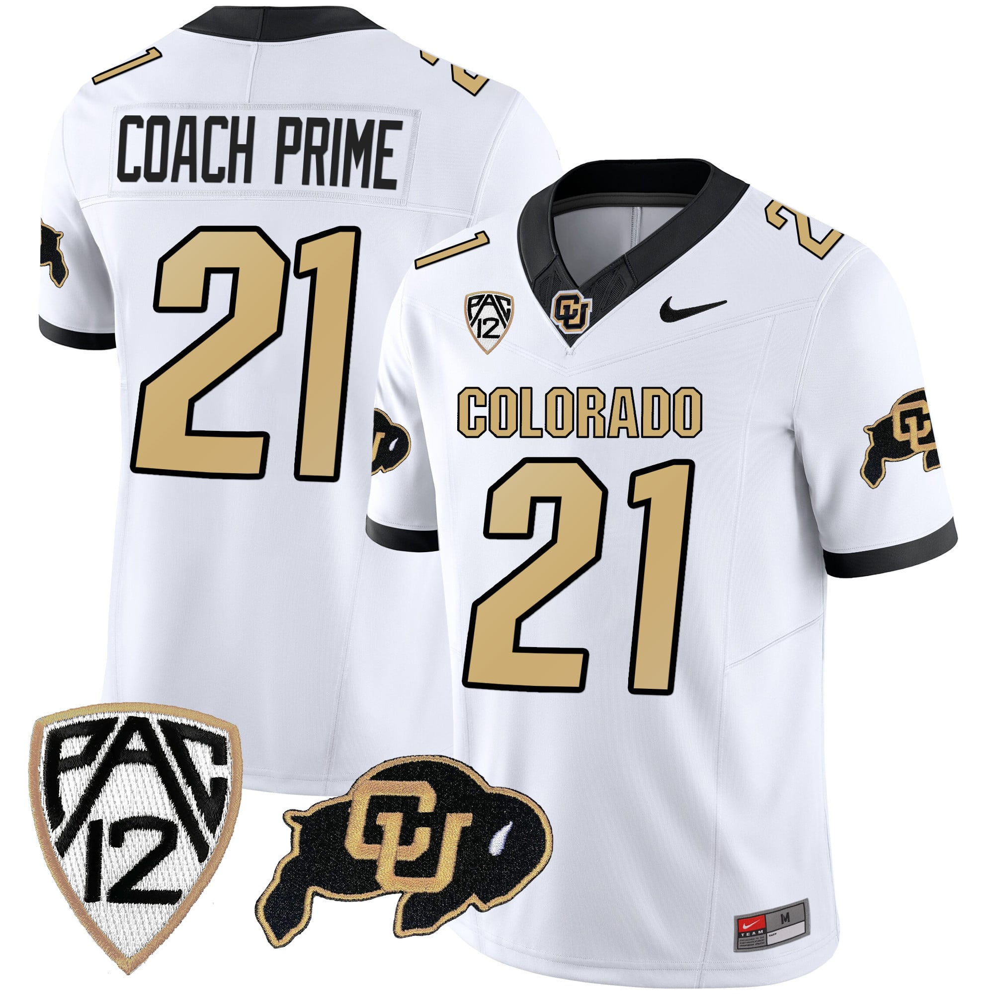 Men's Colorado Buffaloes Vapor Limited Jersey V2 - All Stitched