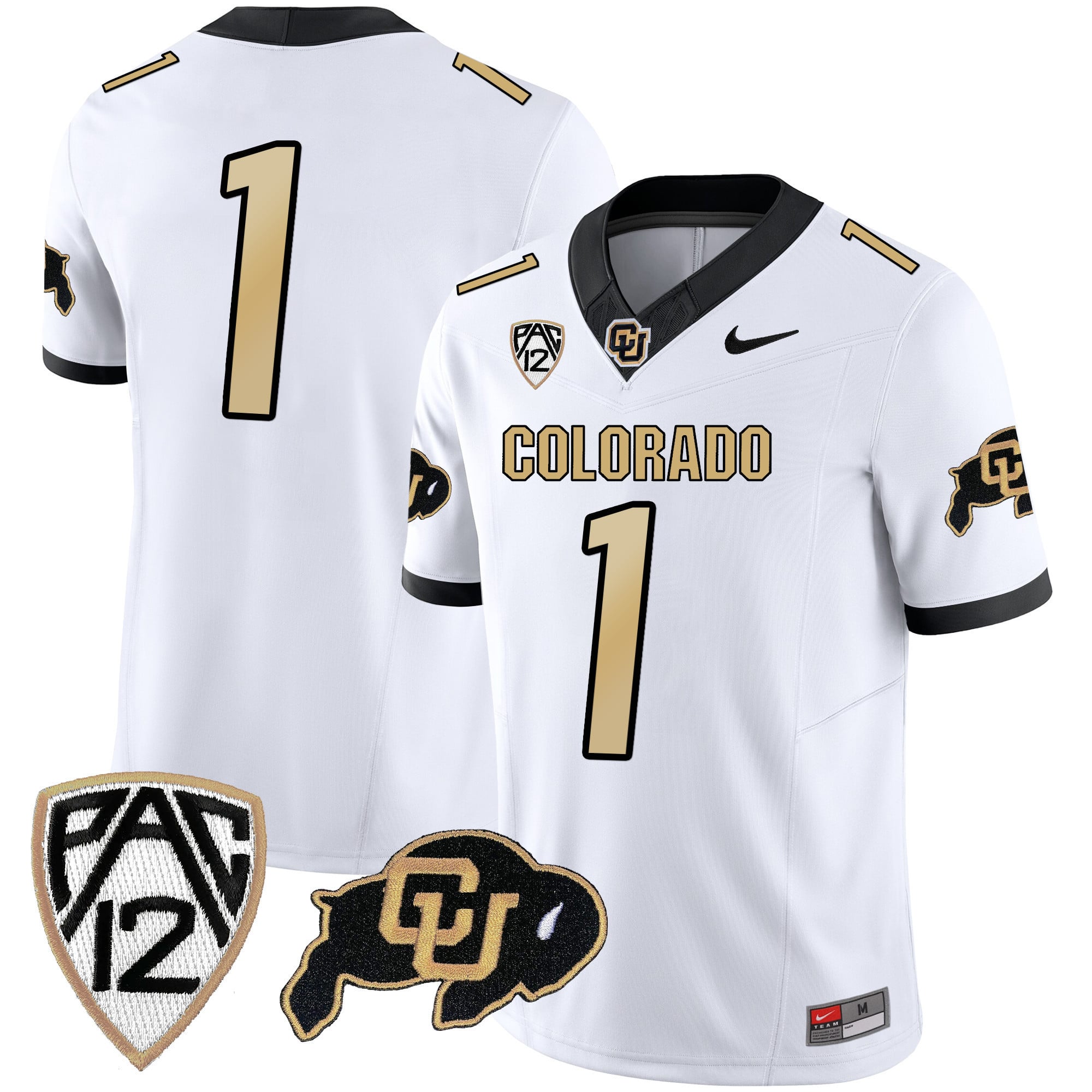 Men's Colorado Buffaloes Vapor Limited Jersey V2 - All Stitched