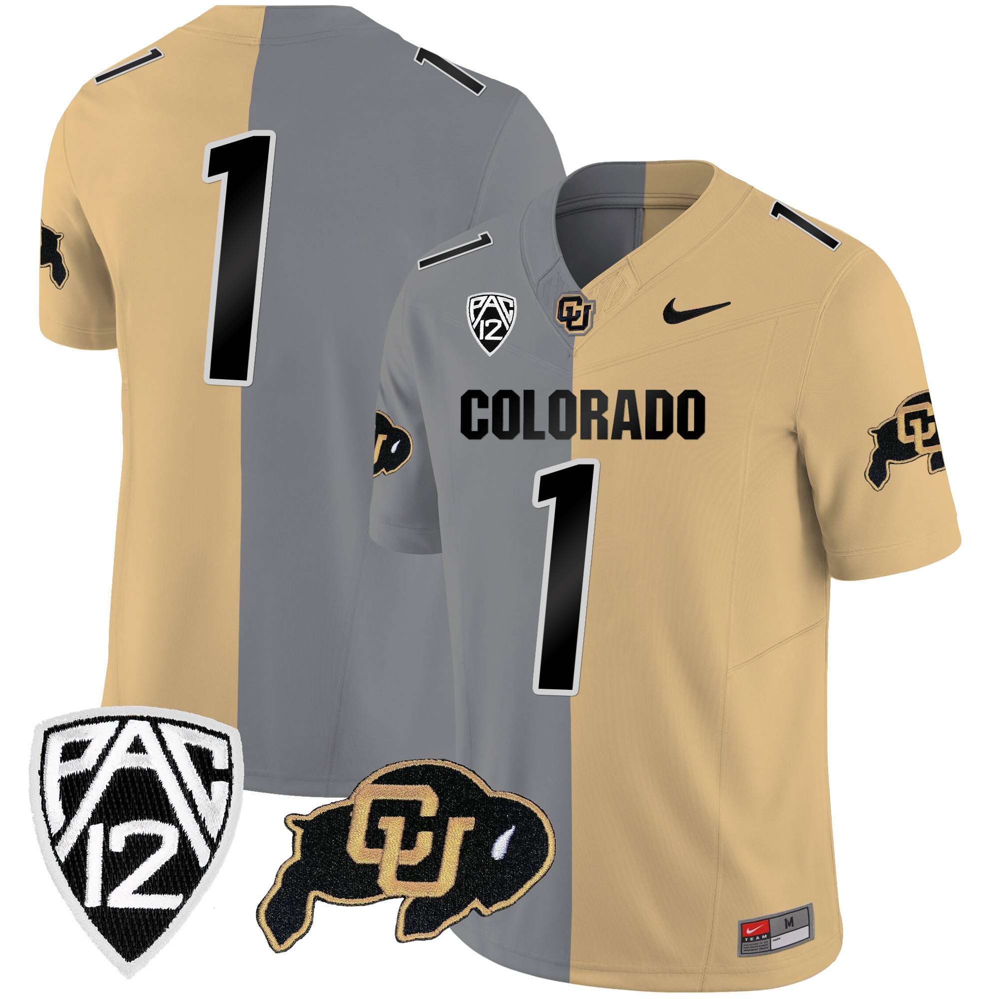 Men's Colorado Buffaloes Vapor Limited Jersey V2 - All Stitched