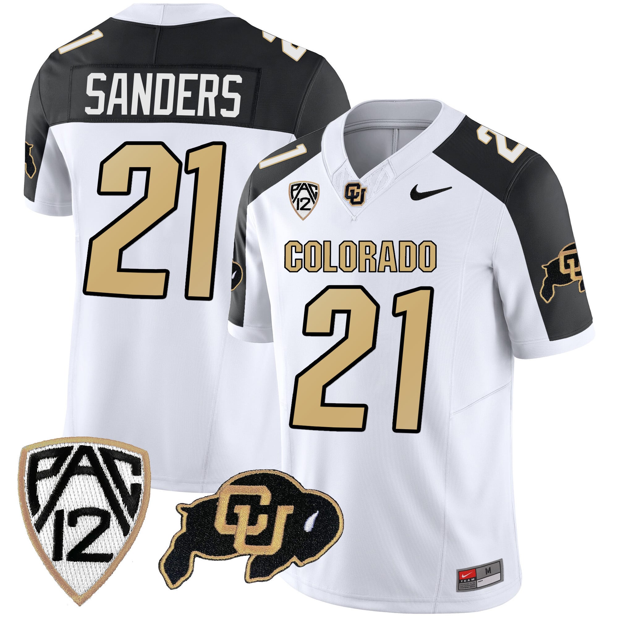 Men's Colorado Buffaloes Vapor Limited Jersey V2 - All Stitched
