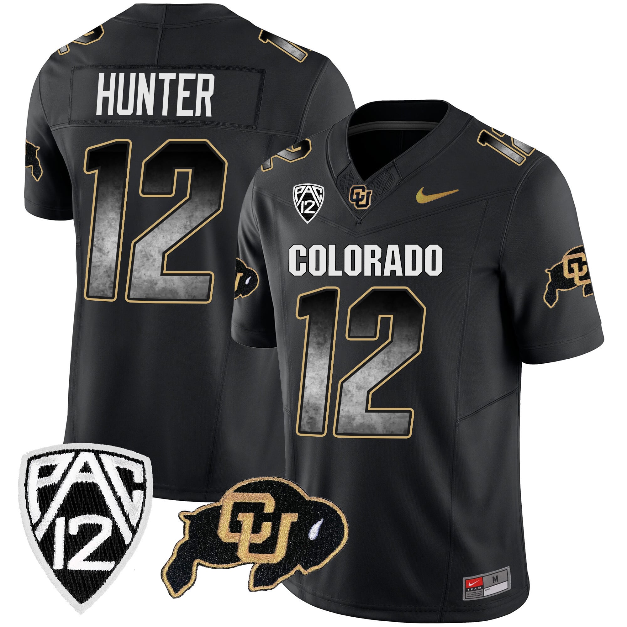 Men's Colorado Buffaloes Arch Smoke Vapor Jersey - All Stitched