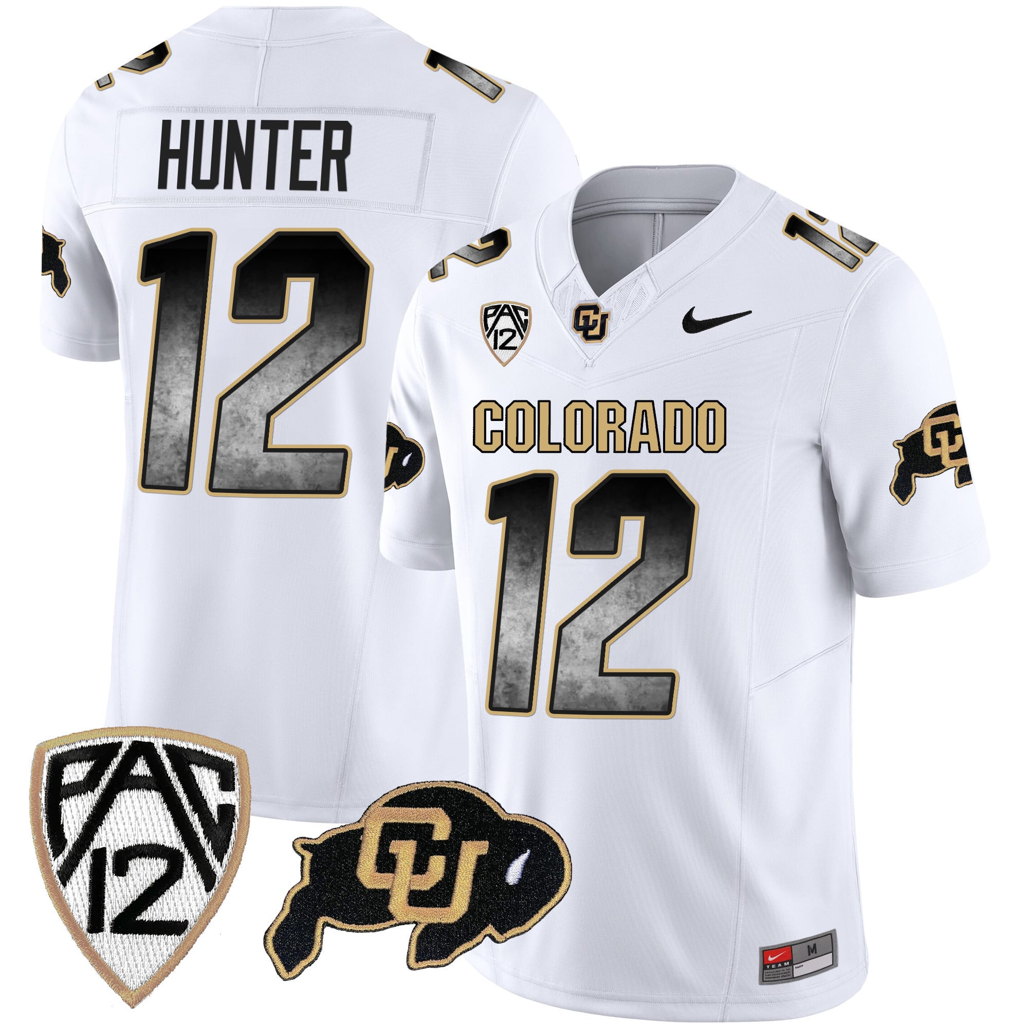 Men's Colorado Buffaloes Arch Smoke Vapor Jersey - All Stitched