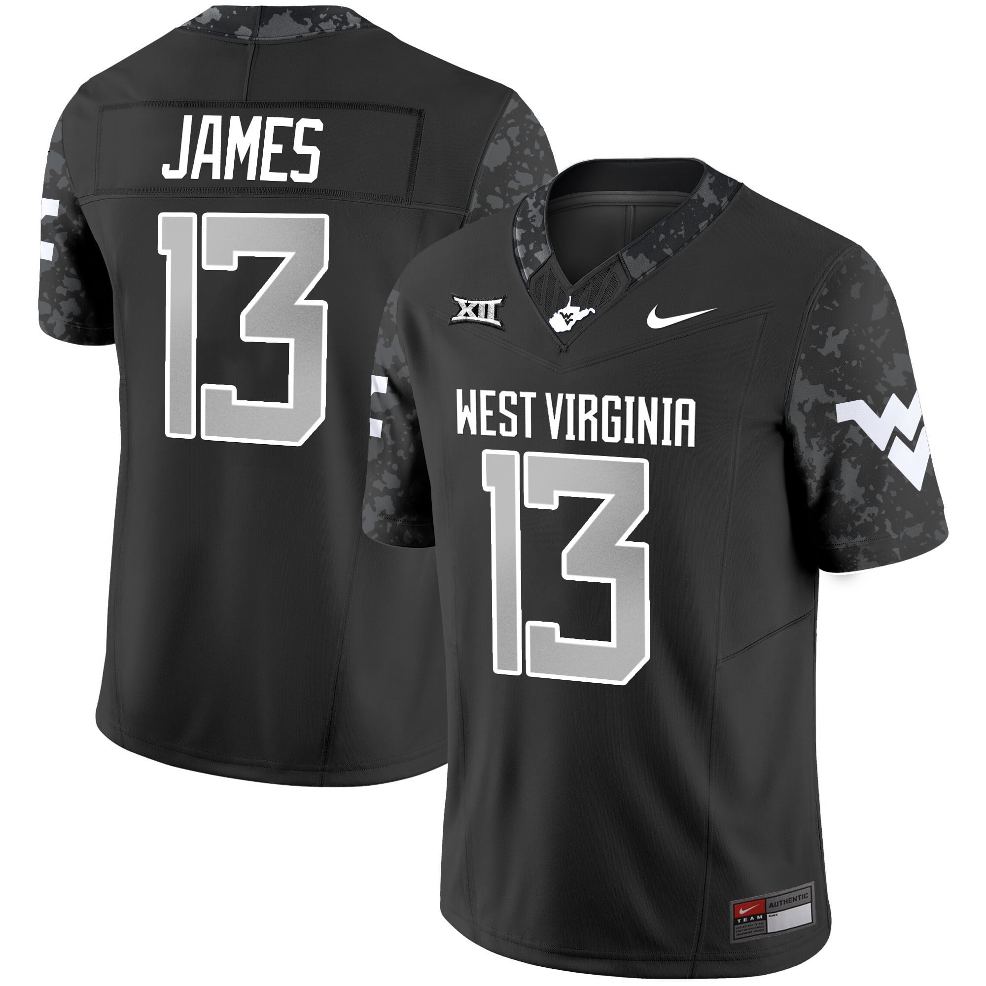 Men's West Virginia Mountaineers 2024 Vapor Limited Jersey V2 - All Stitched