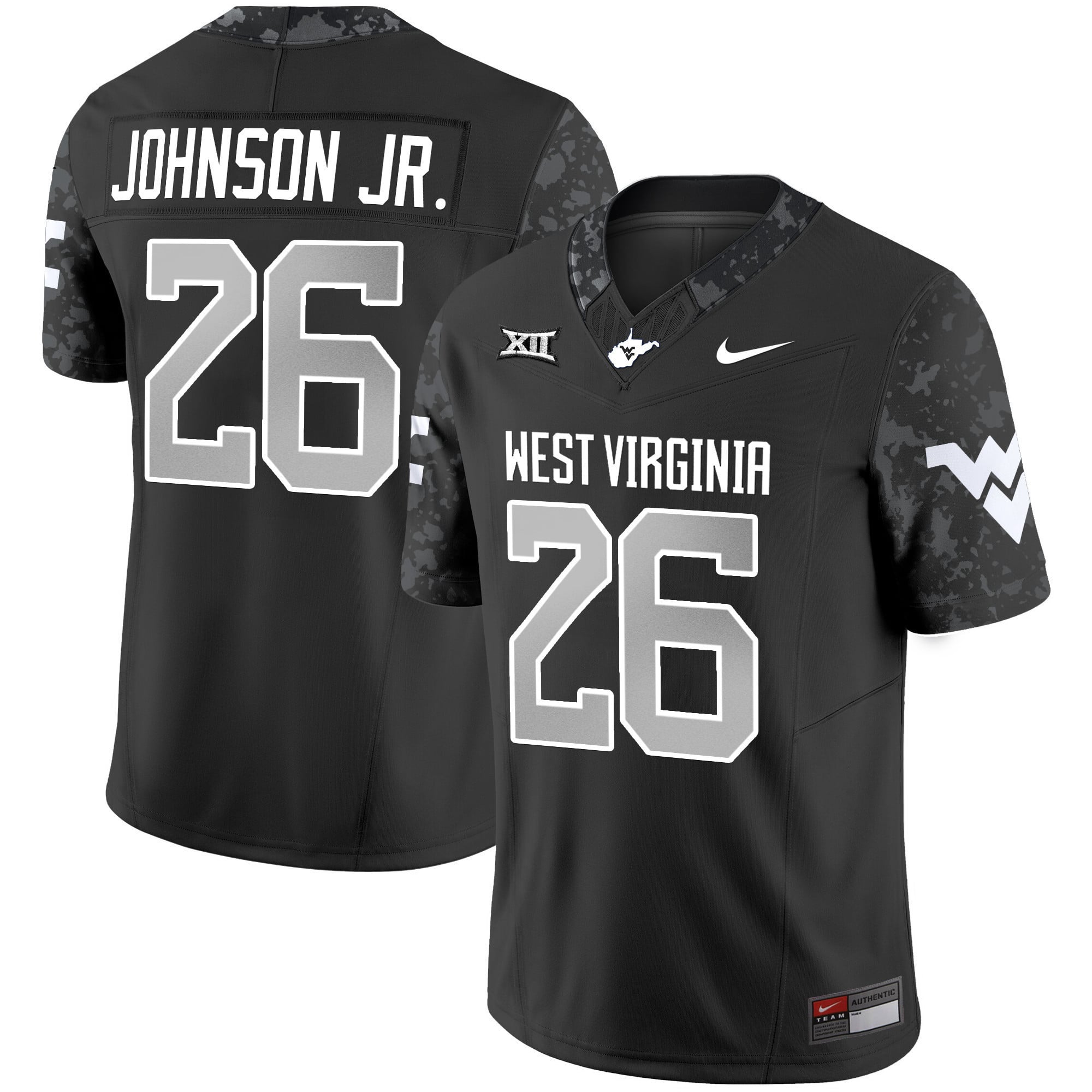 Men's West Virginia Mountaineers 2024 Vapor Limited Jersey V2 - All Stitched