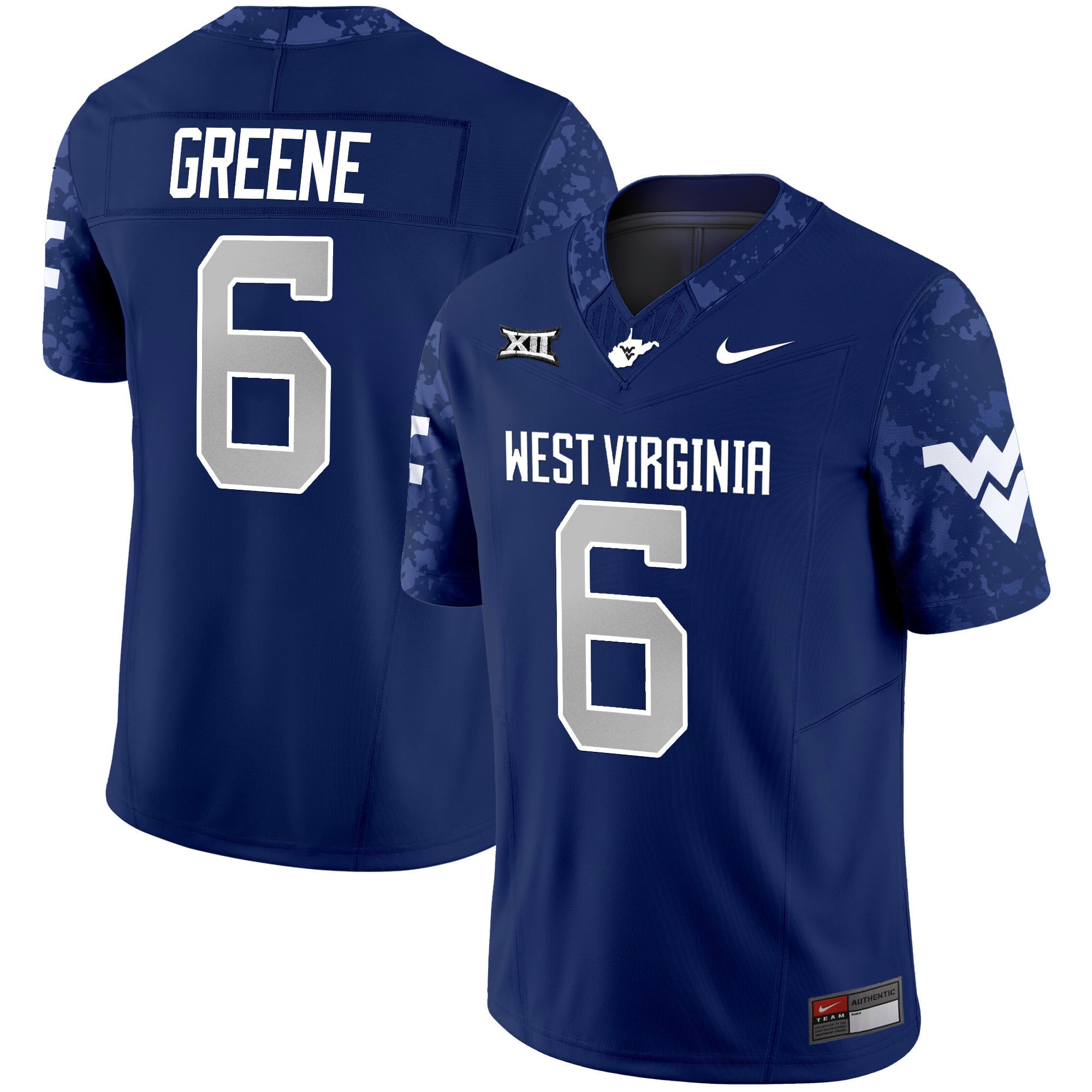 Men's West Virginia Mountaineers 2024 Vapor Limited Jersey V2 - All Stitched