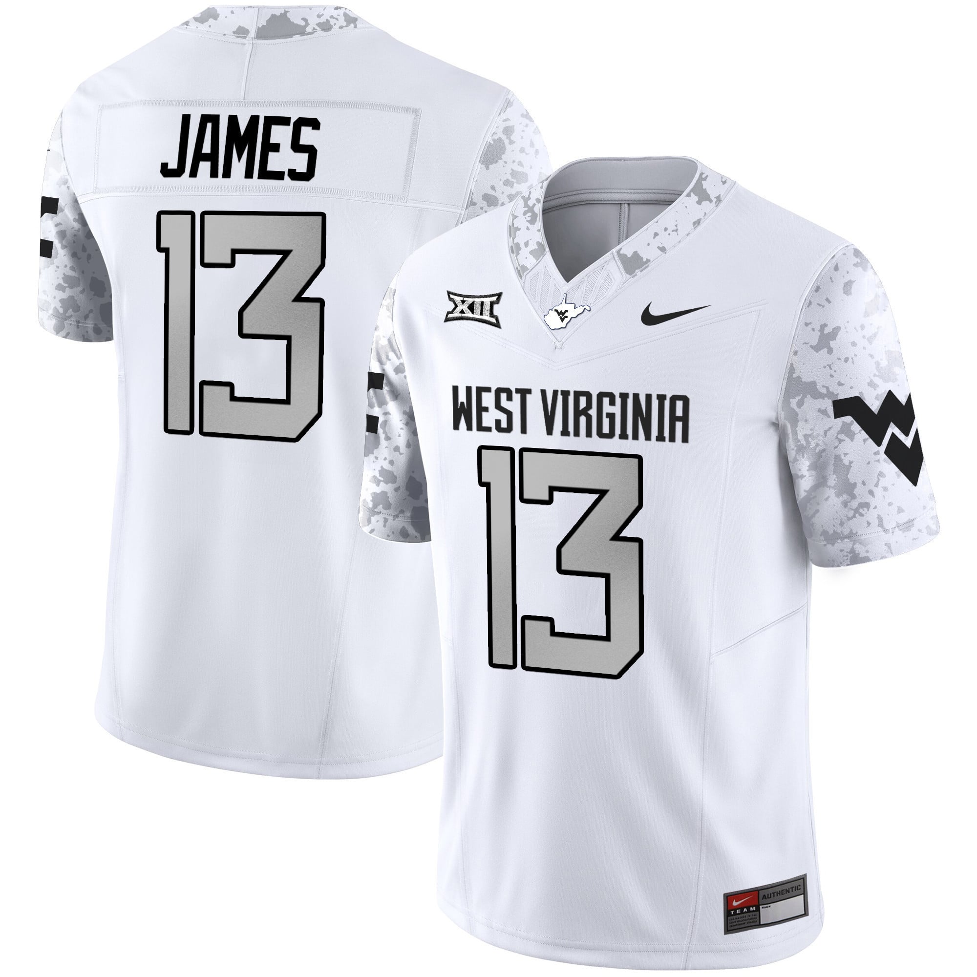 Men's West Virginia Mountaineers 2024 Vapor Limited Jersey V2 - All Stitched