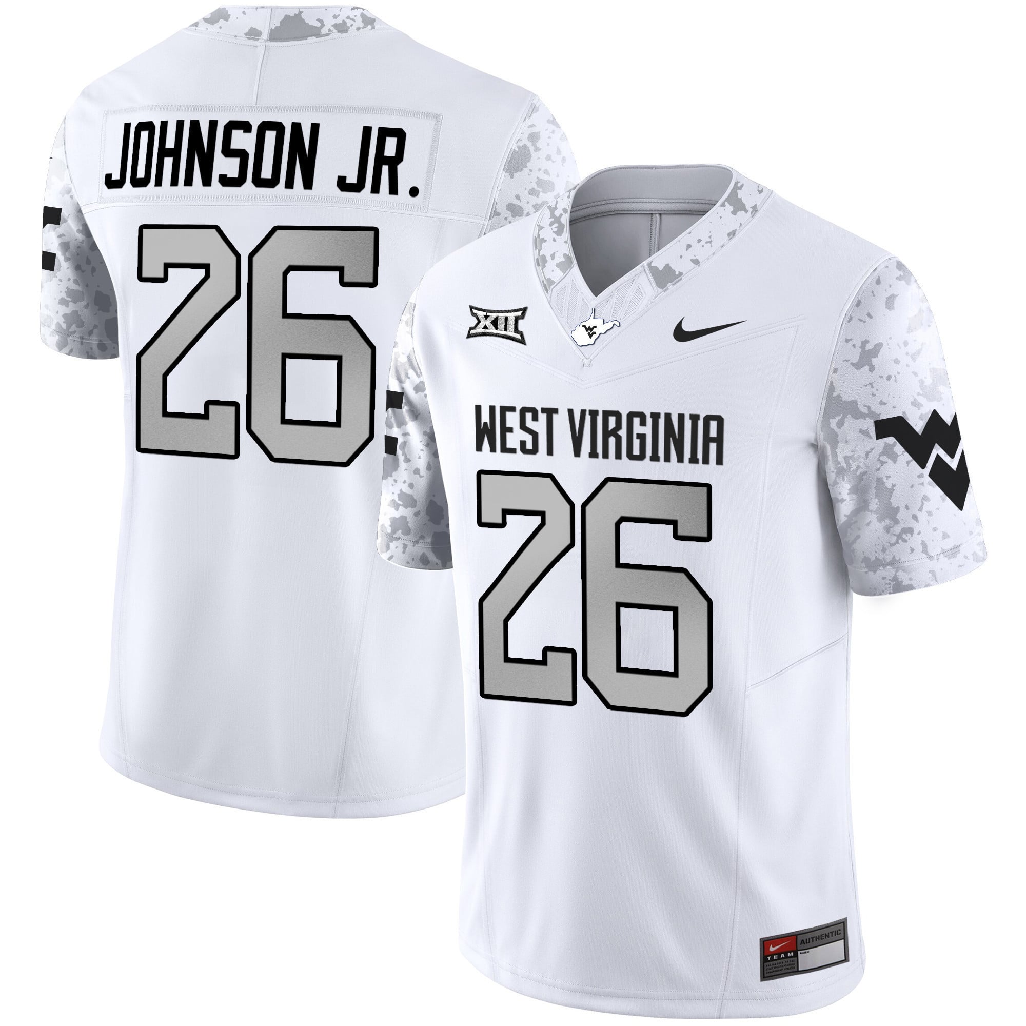 Men's West Virginia Mountaineers 2024 Vapor Limited Jersey V2 - All Stitched