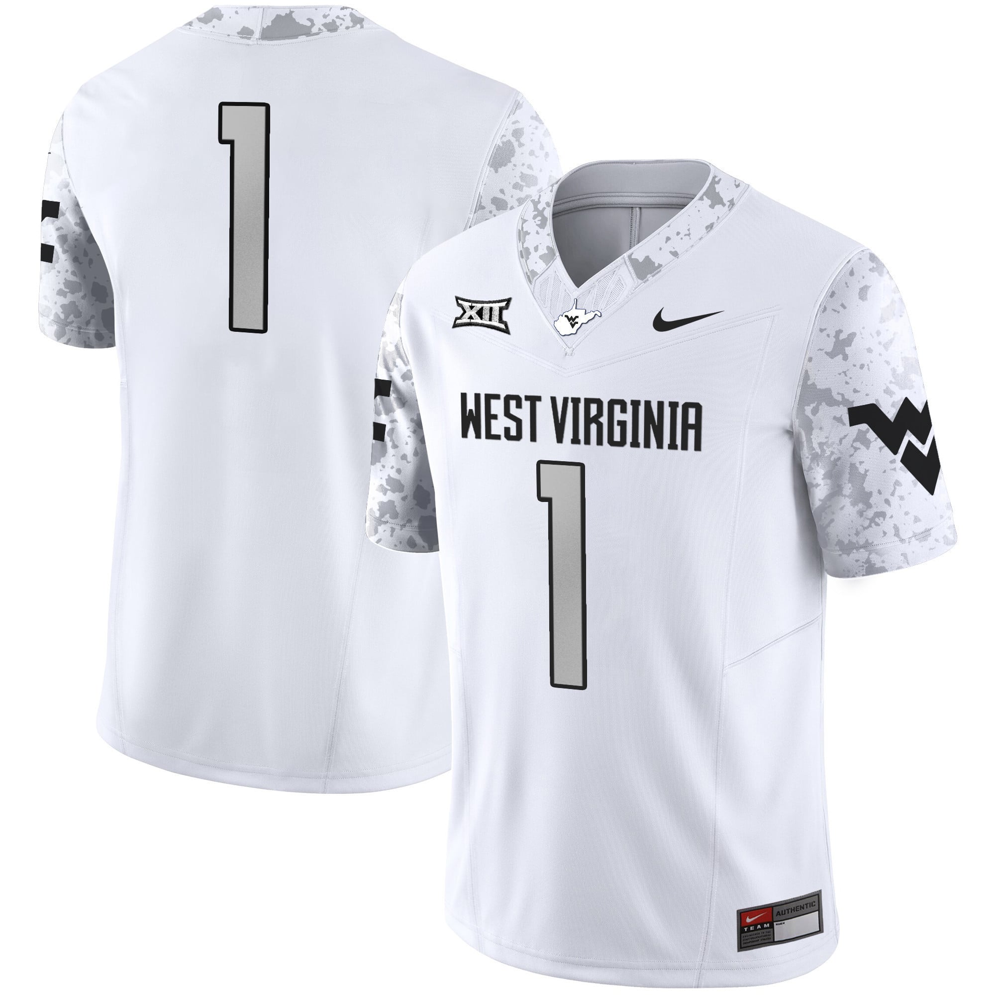 Men's West Virginia Mountaineers 2024 Vapor Limited Jersey V2 - All Stitched