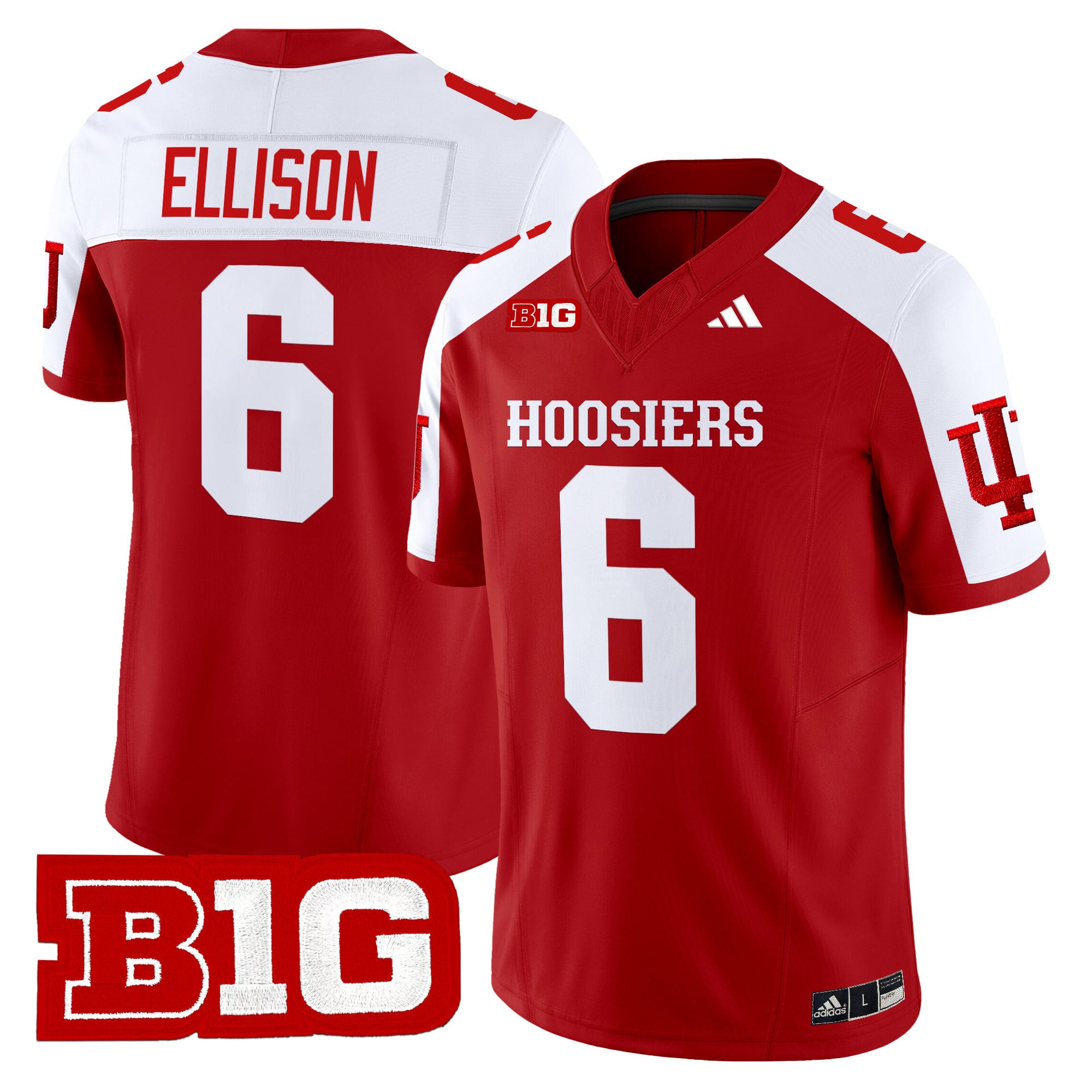 Men's Indiana Hoosiers 2024 Vapor Limited Jersey - All Stitched