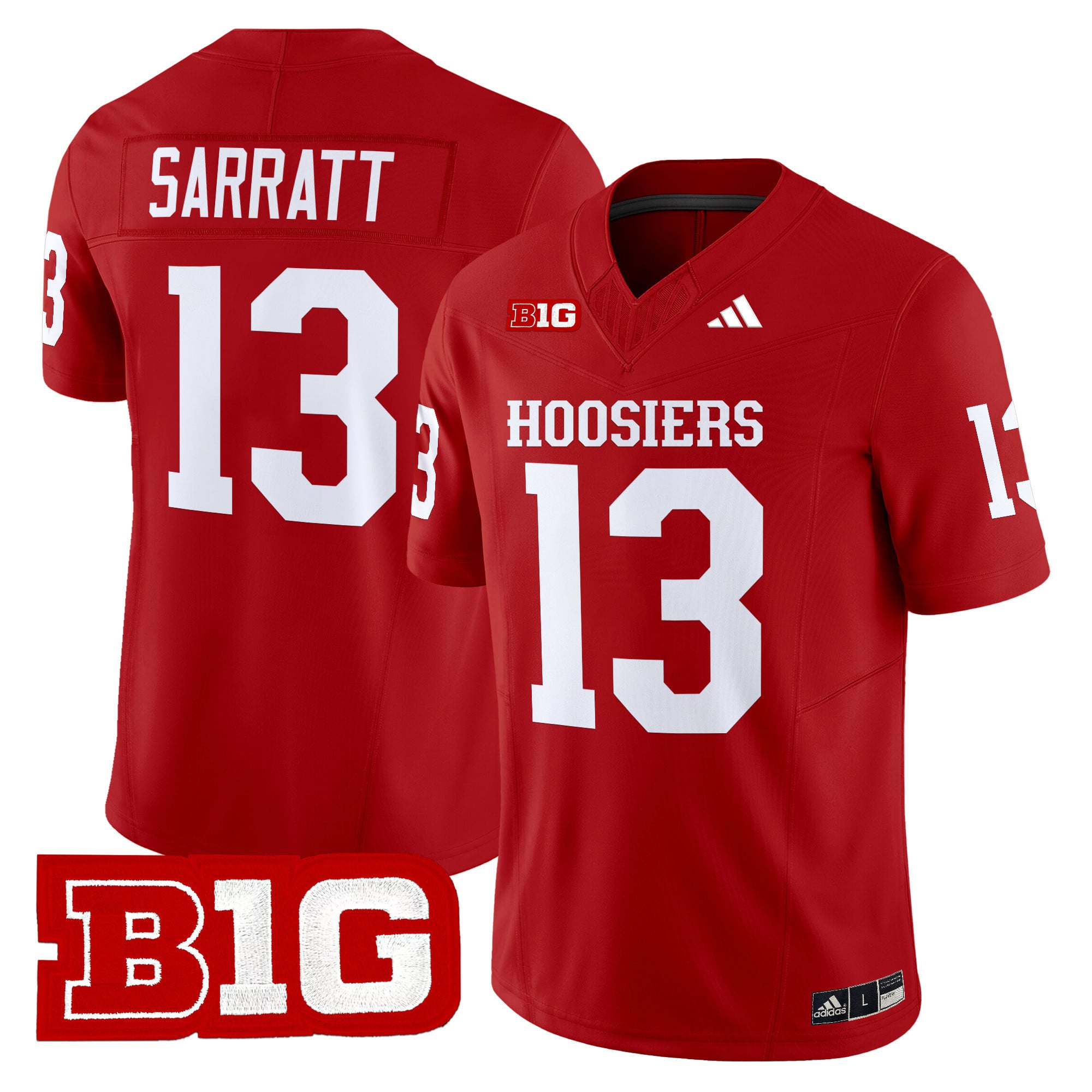 Men's Indiana Hoosiers 2024 Vapor Limited Jersey - All Stitched