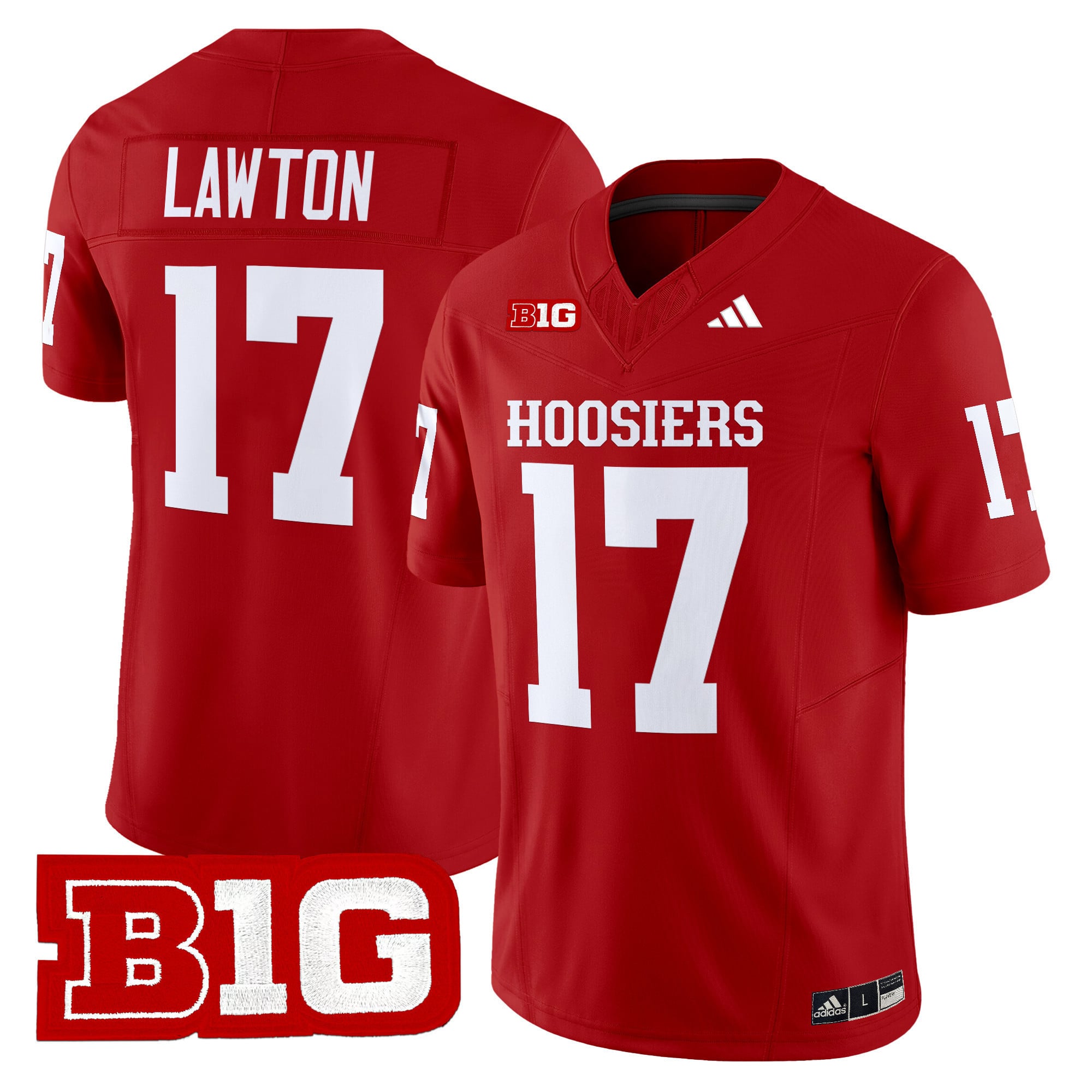 Men's Indiana Hoosiers 2024 Vapor Limited Jersey - All Stitched